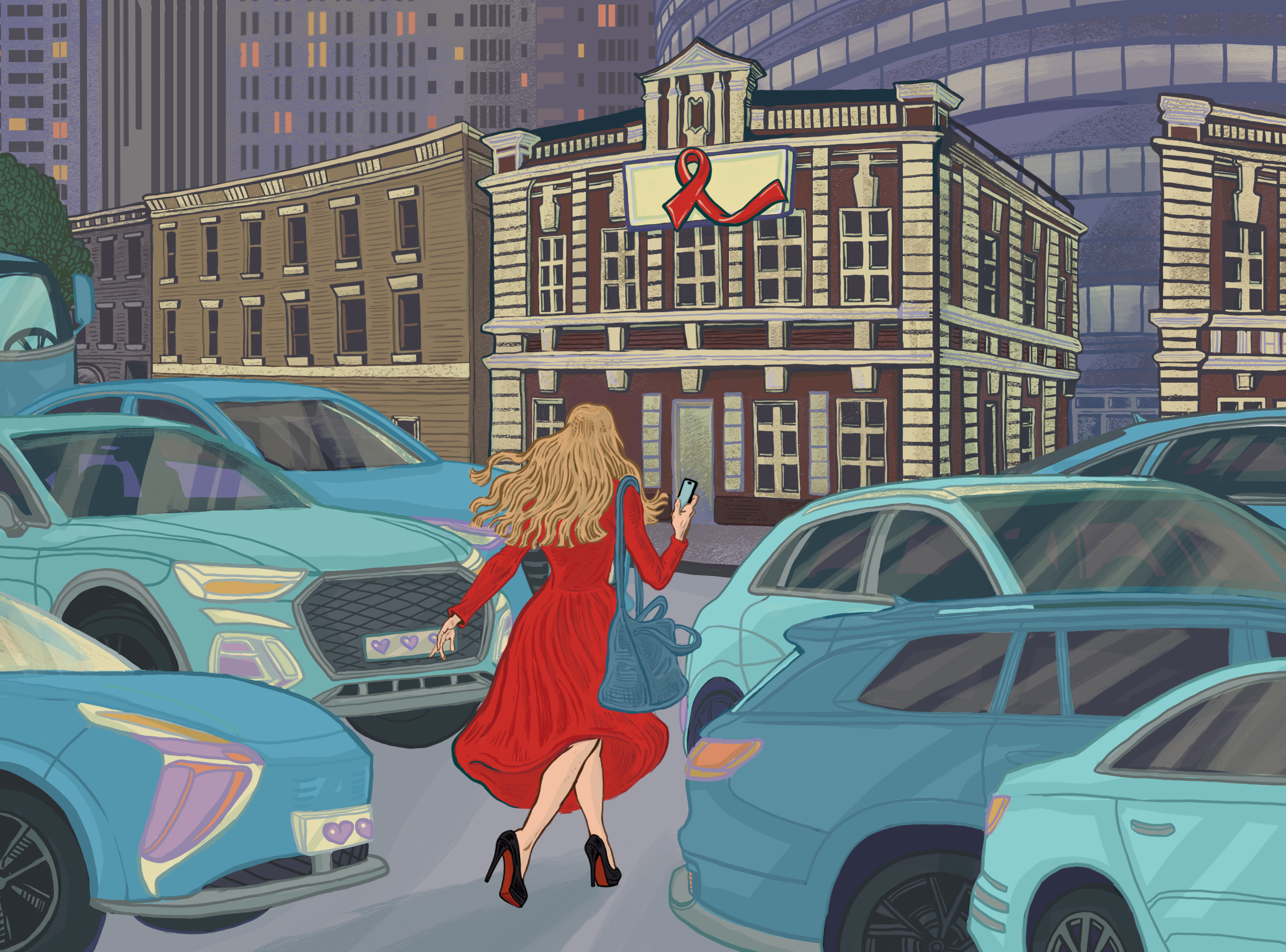 Серия иллюстраций для SBER x AFISHA Daily — Изображение №2 — Иллюстрация, Графика на Dprofile