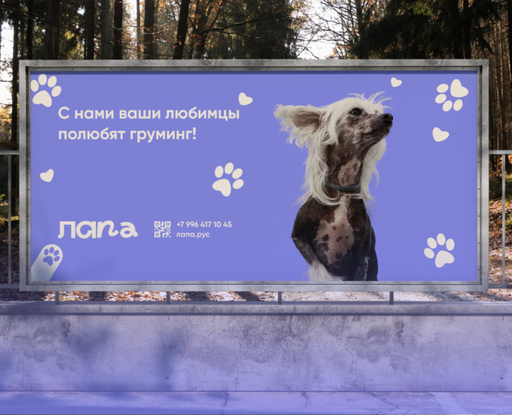 Лапа | GROOMING BRAND IDENTITY — Брендинг на Dprofile