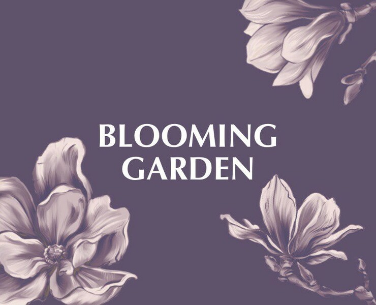 BLOOMING GARDEN PATTERNS ILLUSTRATION — Брендинг, Иллюстрация на Dprofile