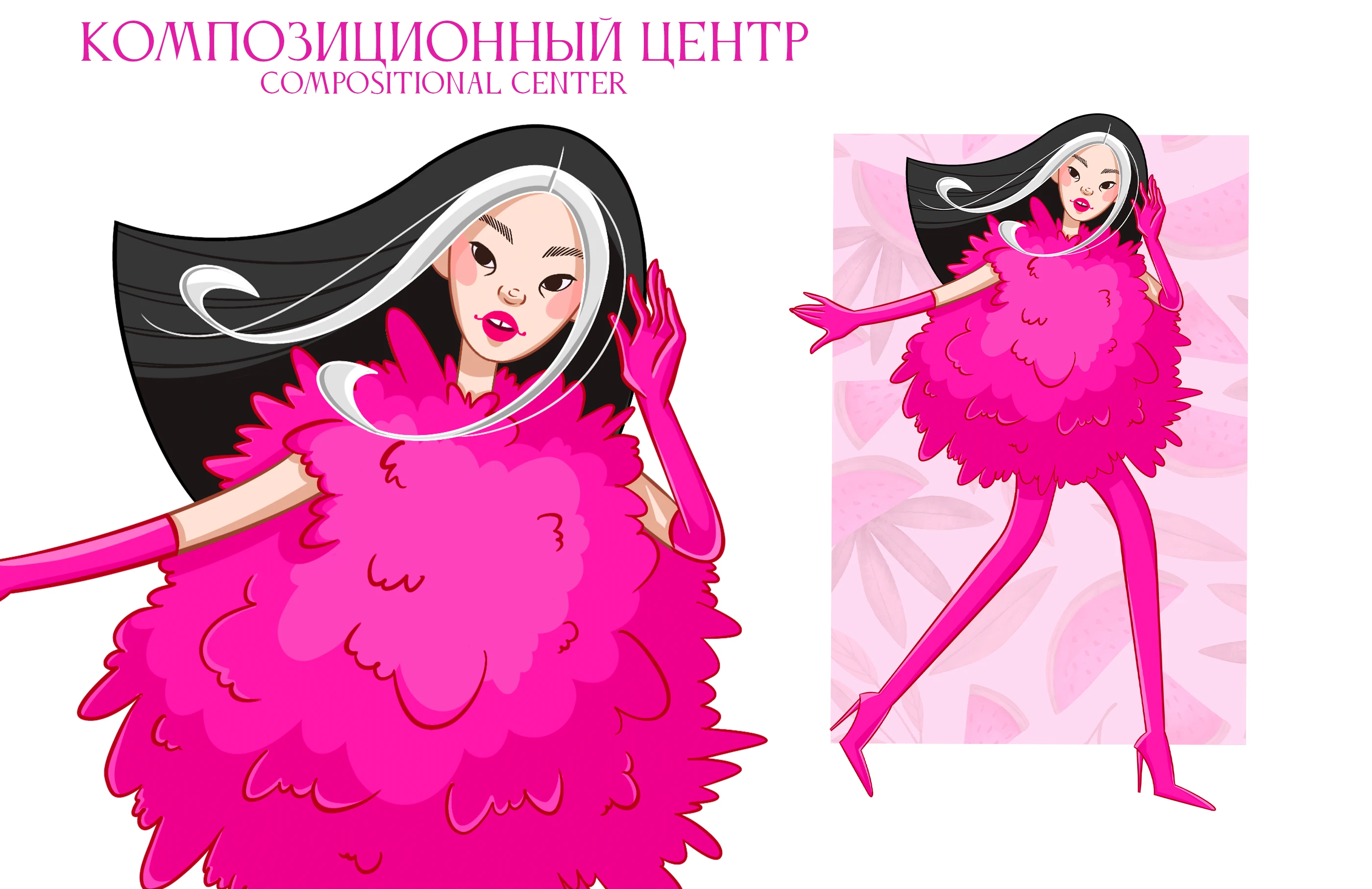 Фэшн композиции | Фэшн иллюстрация — Изображение №5 — Иллюстрация на Dprofile