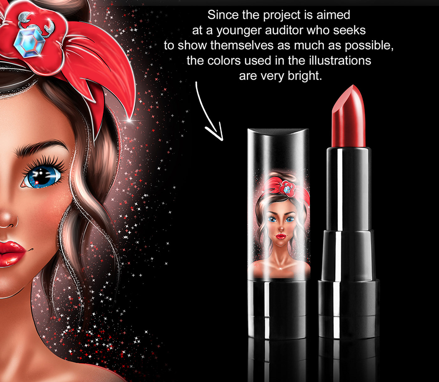 Иллюстрации для упаковки лимитированной коллекции косметики — Изображение №3 — Брендинг, Иллюстрация на Dprofile