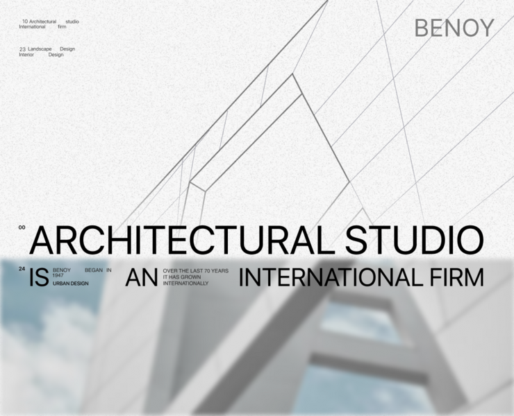 BENOY | Corporate Website — Интерфейсы на Dprofile