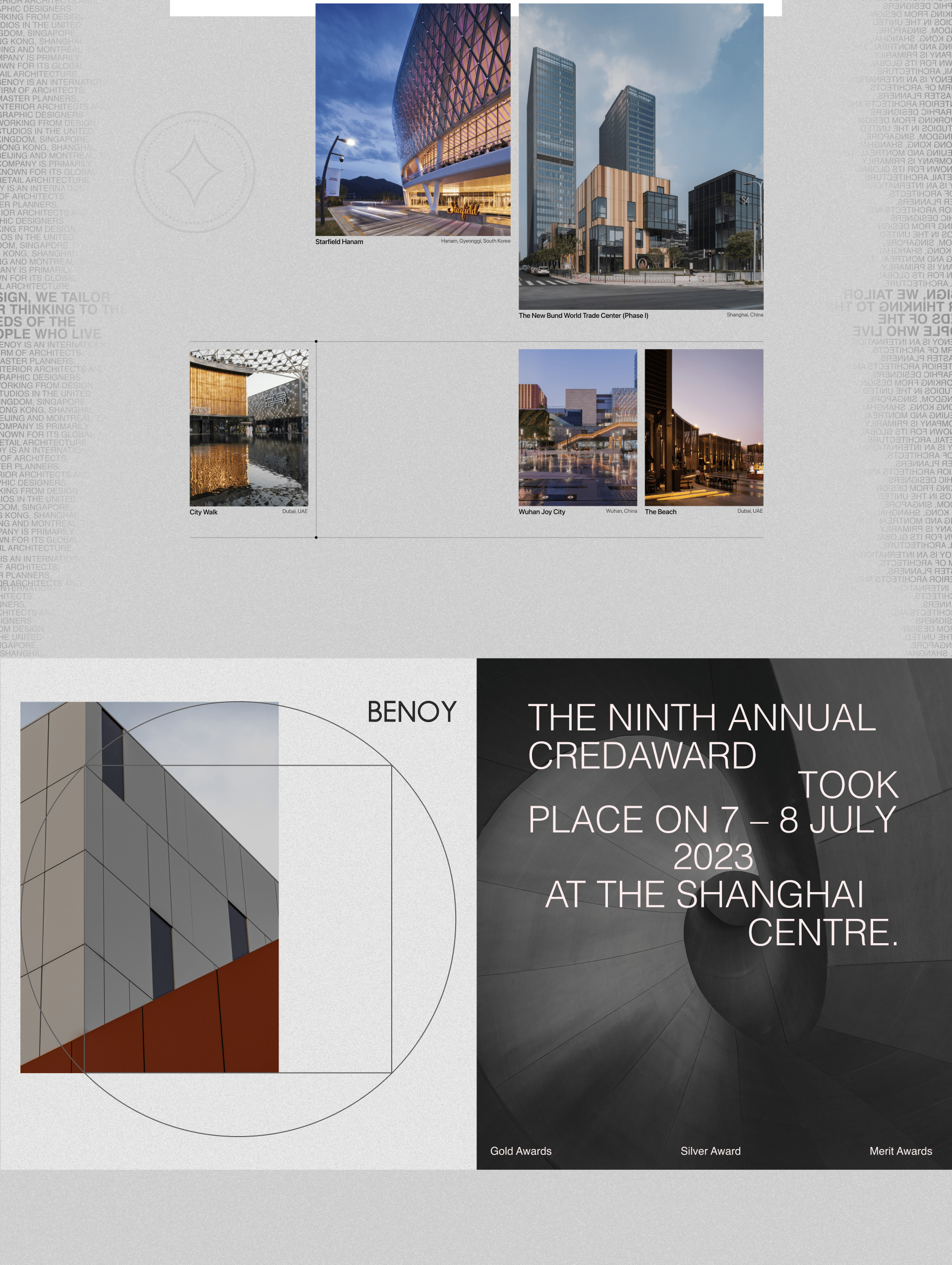 BENOY | Corporate Website — Изображение №6 — Интерфейсы на Dprofile