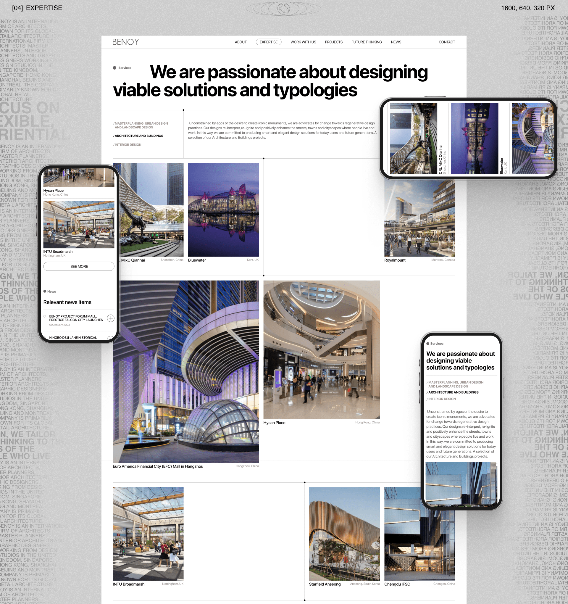 BENOY | Corporate Website — Изображение №5 — Интерфейсы на Dprofile