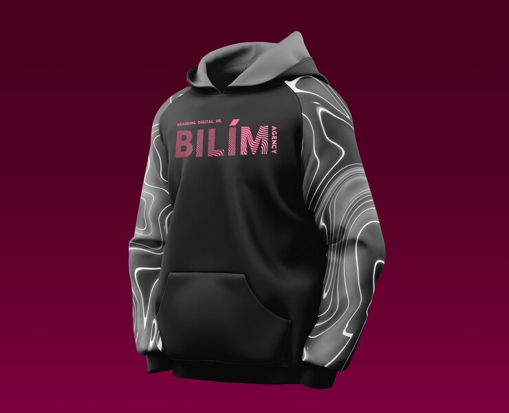 Мерч для компании bilim.agency — Брендинг, Графика на Dprofile