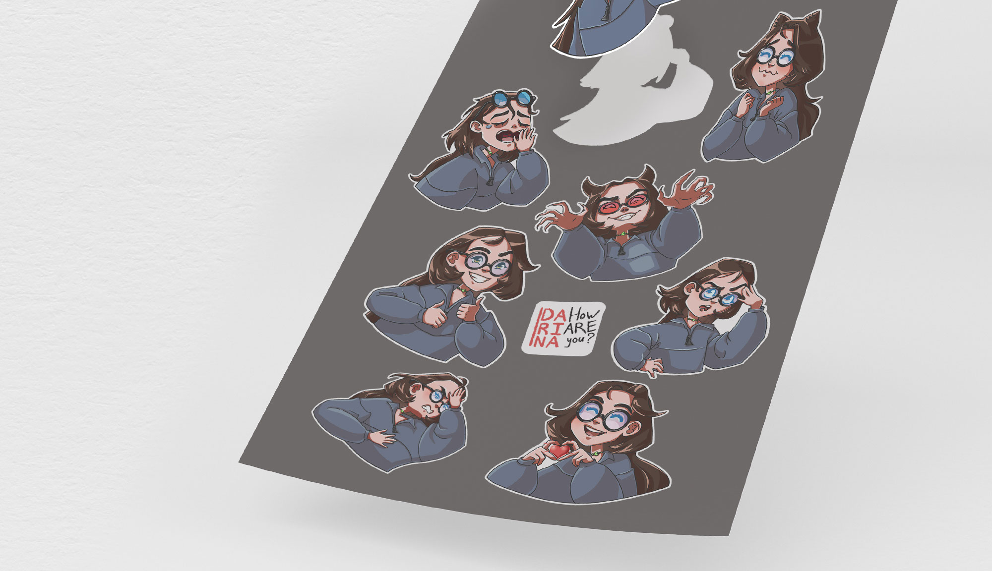 Сartoon sticker pack for Telegram — Изображение №5 — Иллюстрация, Графика на Dprofile