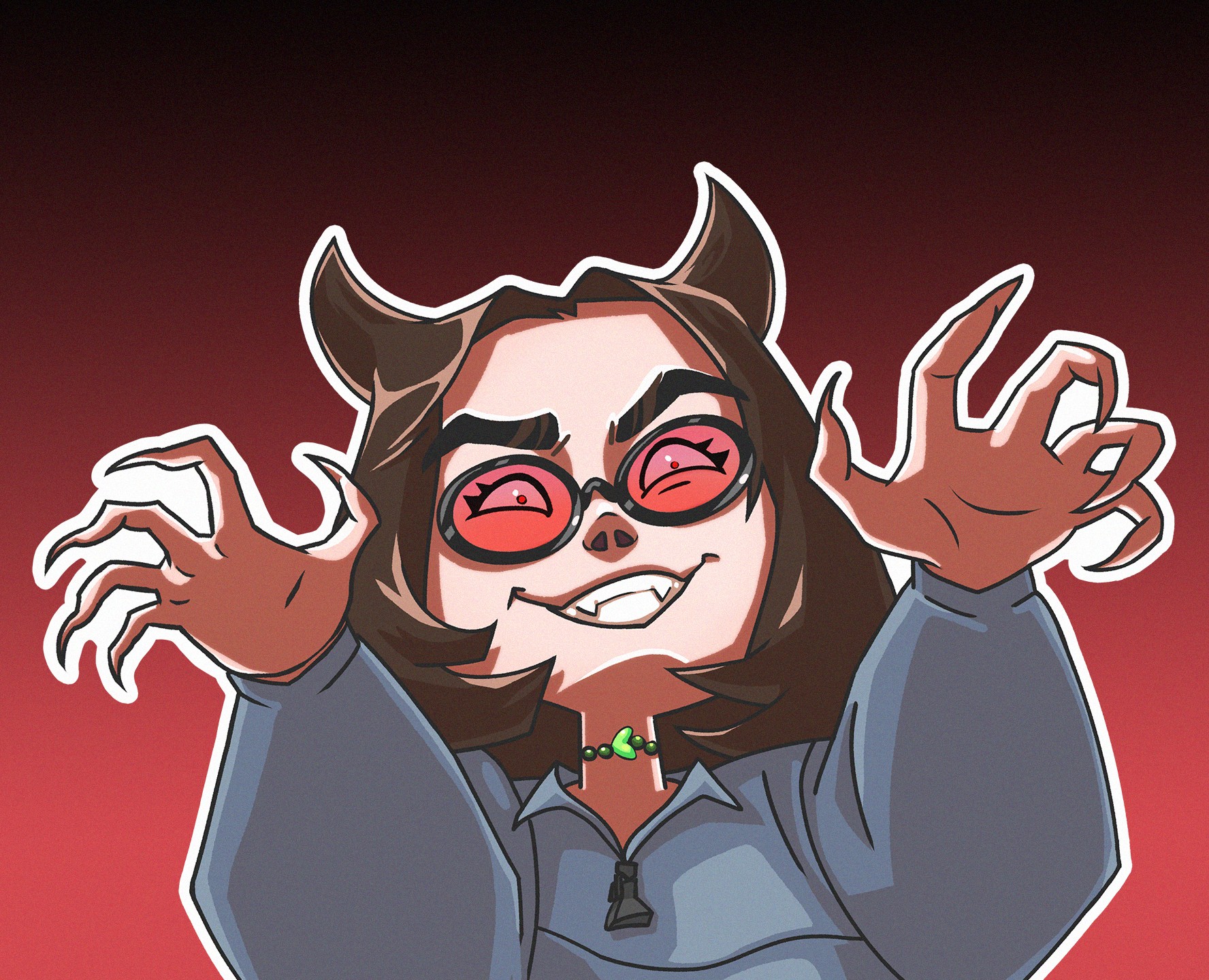 Сartoon sticker pack for Telegram на Dprofile