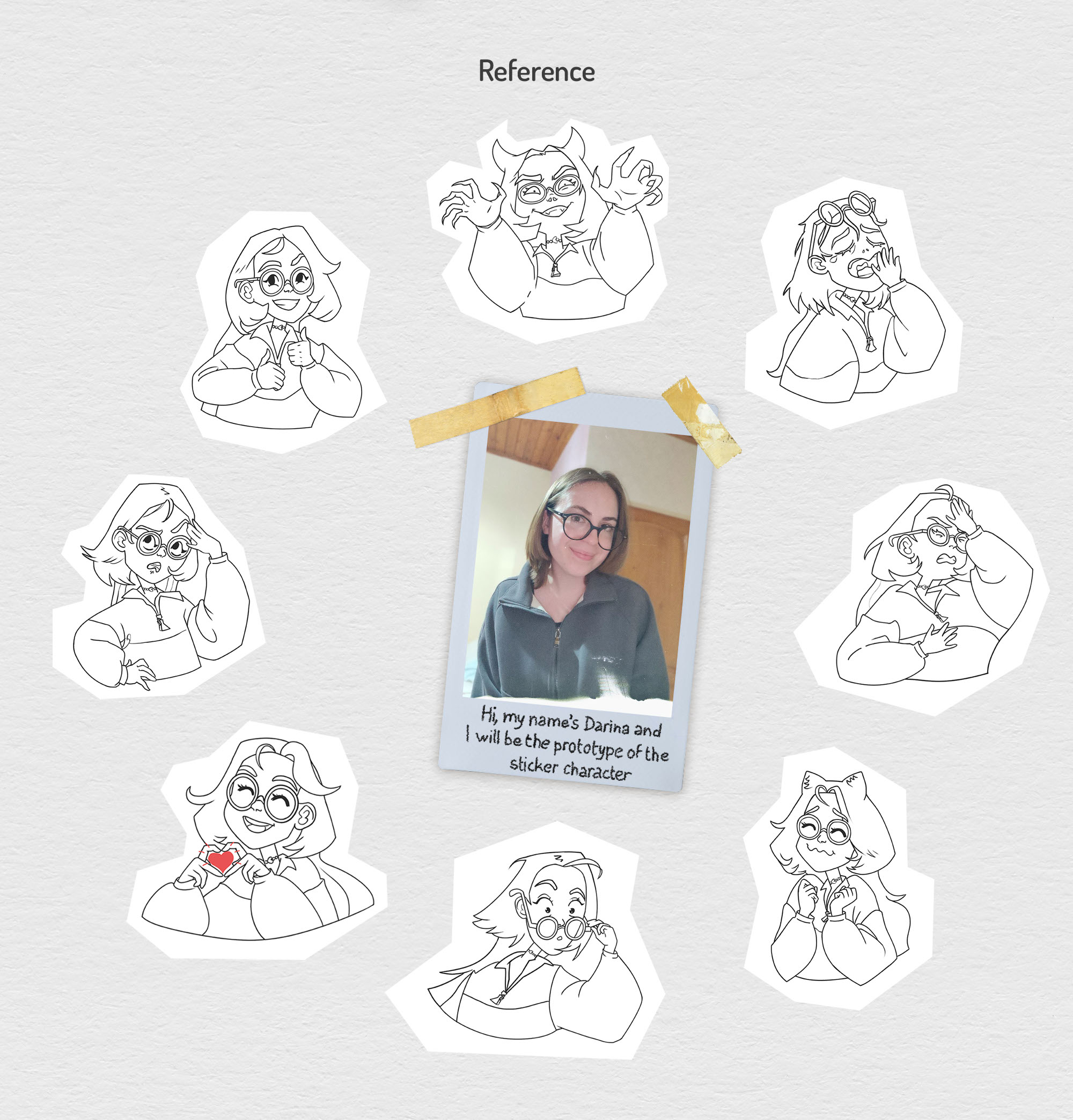 Сartoon sticker pack for Telegram — Изображение №2 — Иллюстрация, Графика на Dprofile
