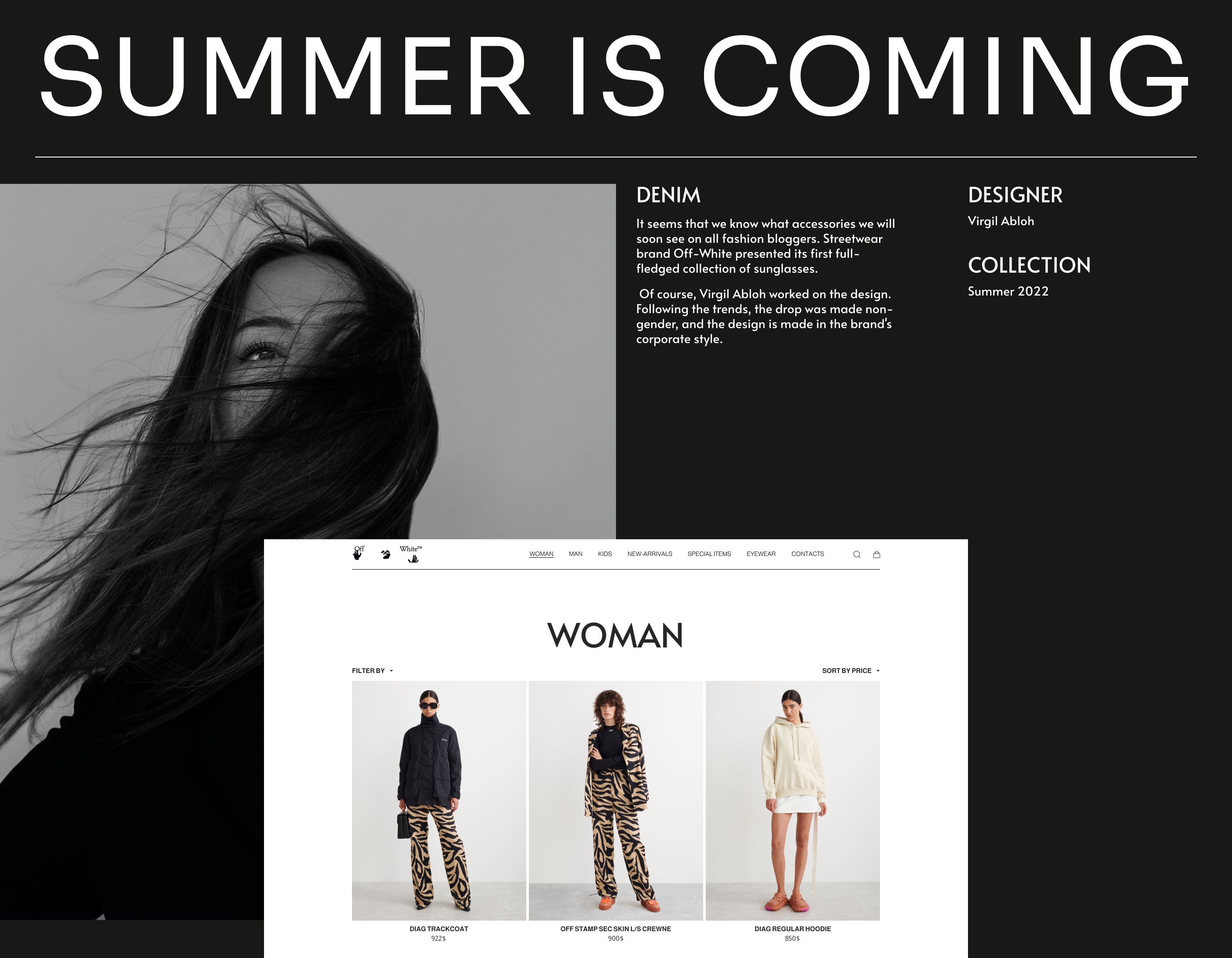 Off-White Website | Online-store — Изображение №8 — Интерфейсы на Dprofile