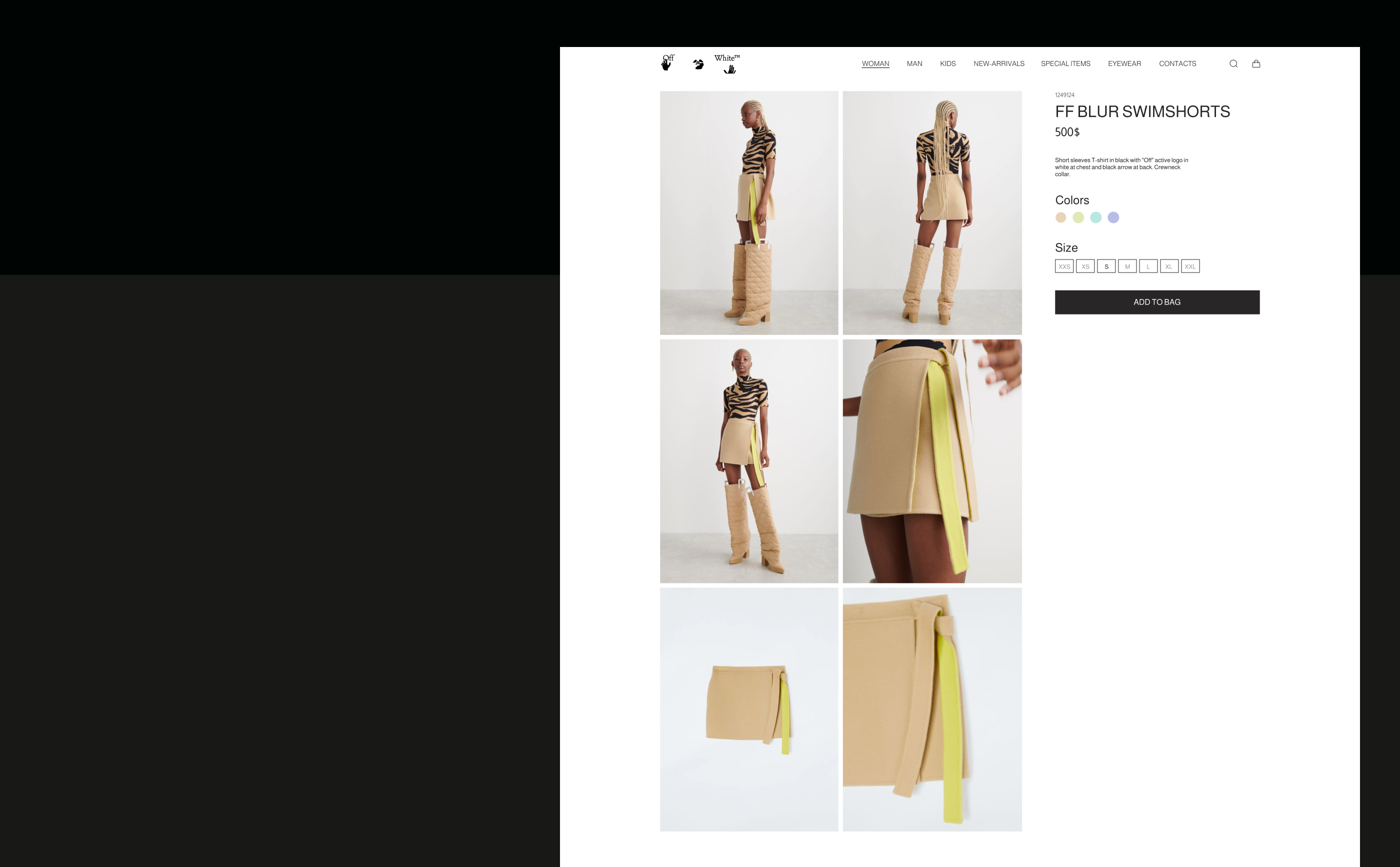 Off-White Website | Online-store — Изображение №15 — Интерфейсы на Dprofile