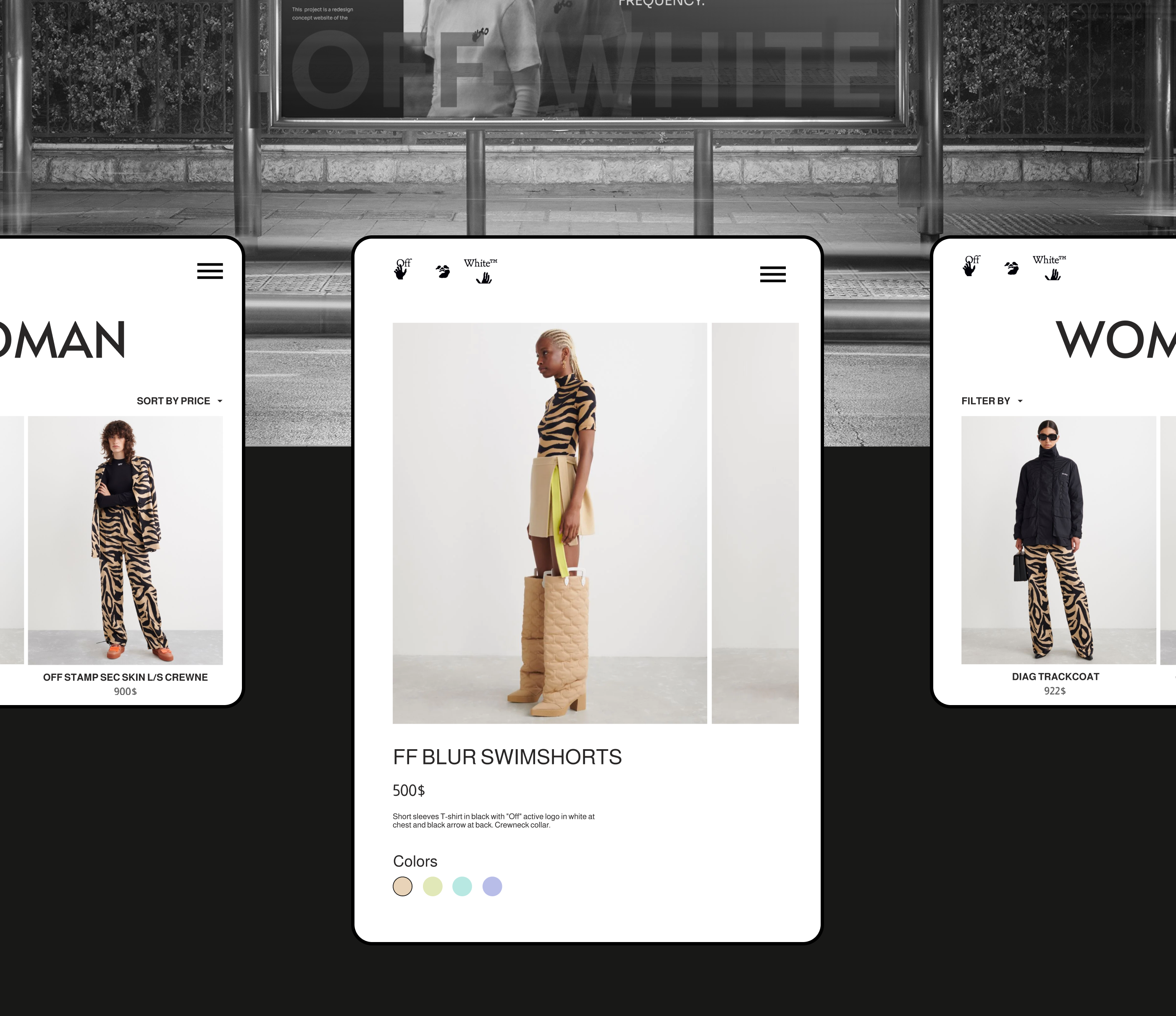 Off-White Website | Online-store — Изображение №17 — Интерфейсы на Dprofile