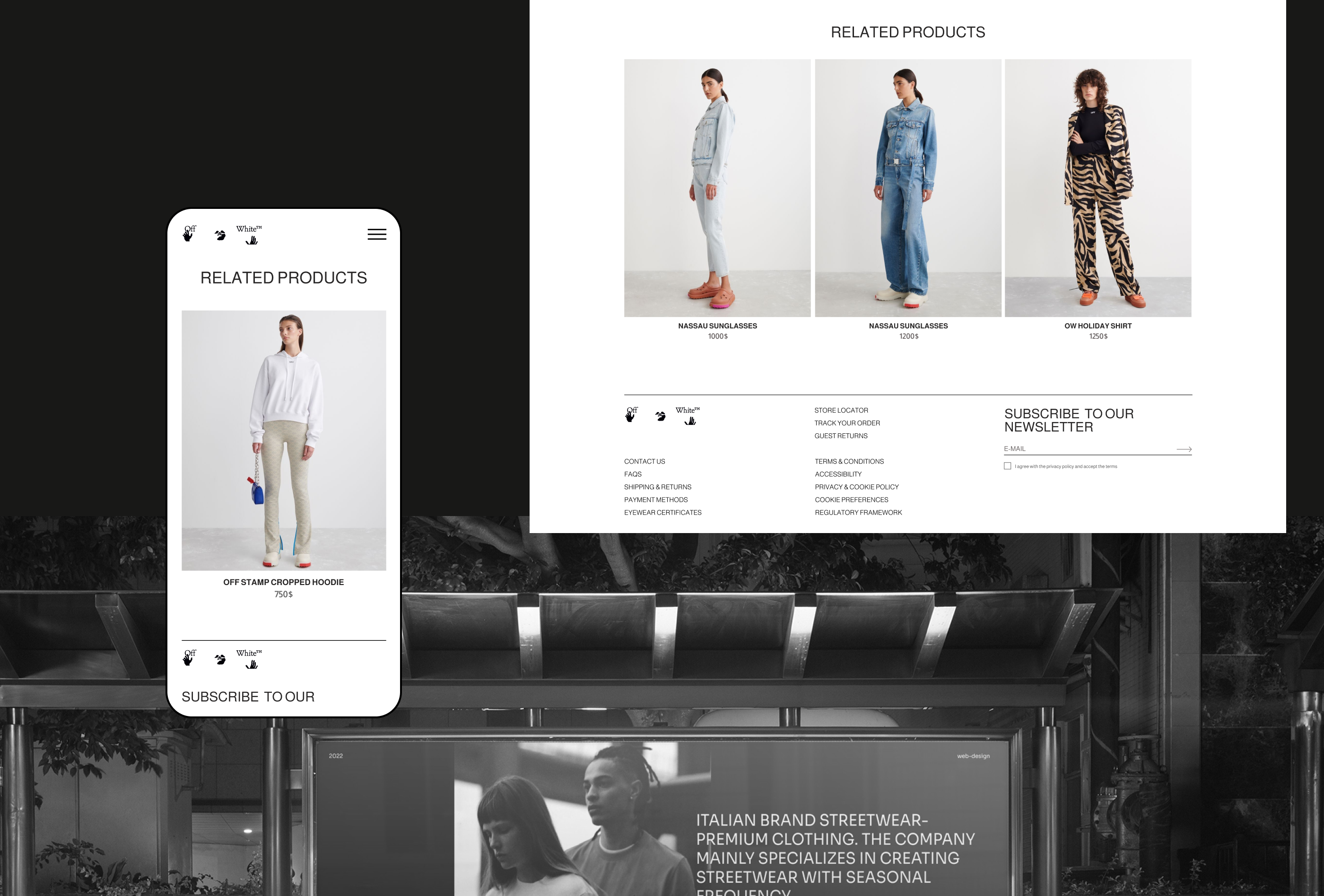Off-White Website | Online-store — Изображение №16 — Интерфейсы на Dprofile