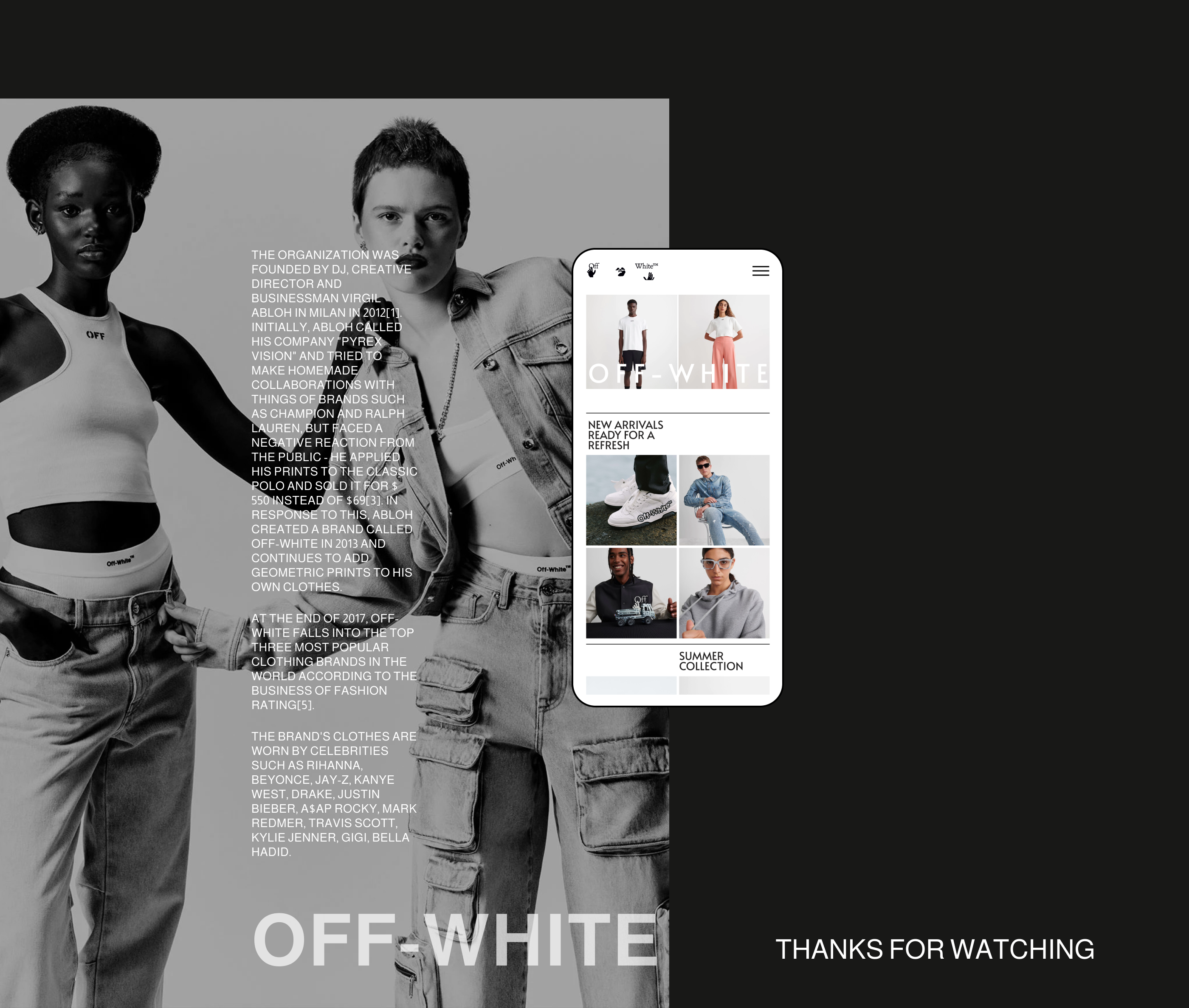 Off-White Website | Online-store — Изображение №18 — Интерфейсы на Dprofile