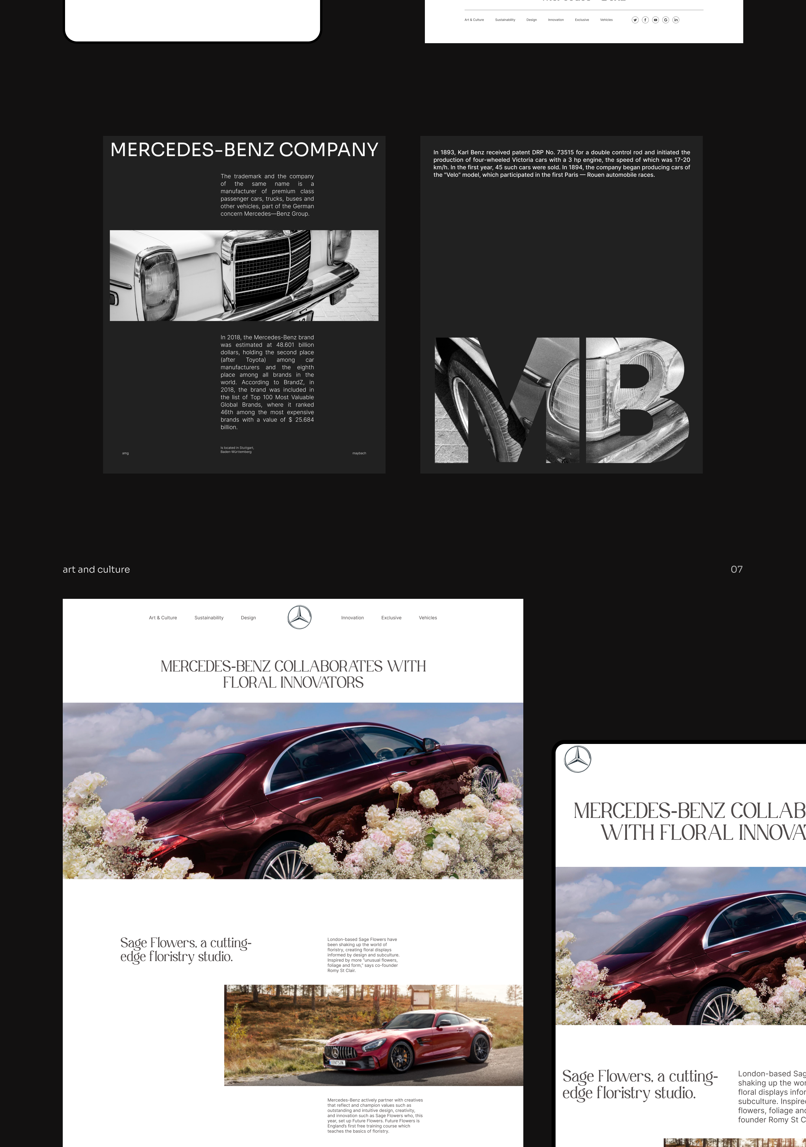 Mercedes-benz | Corporate website — Изображение №13 — Интерфейсы на Dprofile