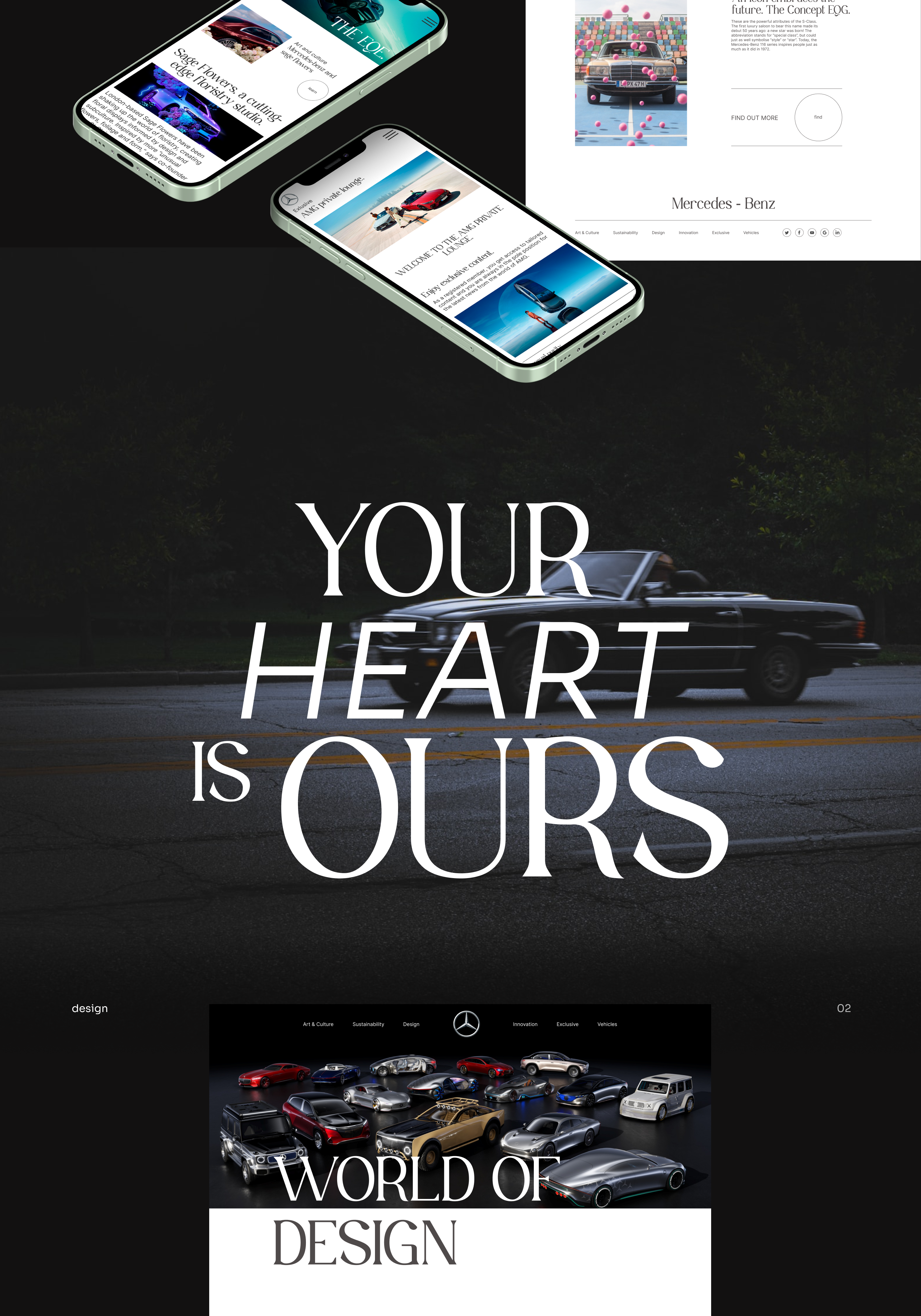 Mercedes-benz | Corporate website — Изображение №3 — Интерфейсы на Dprofile