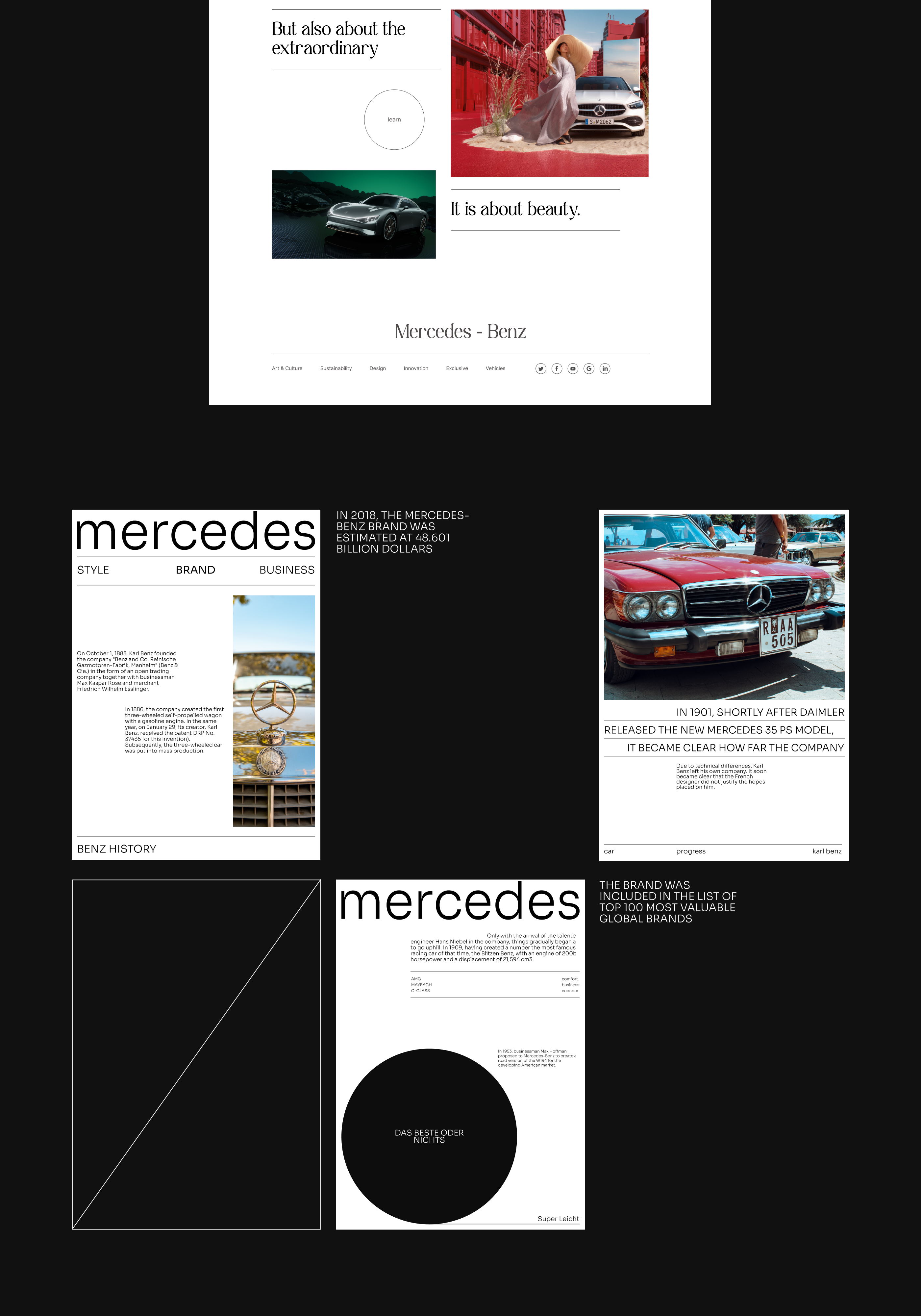 Mercedes-benz | Corporate website — Изображение №5 — Интерфейсы на Dprofile