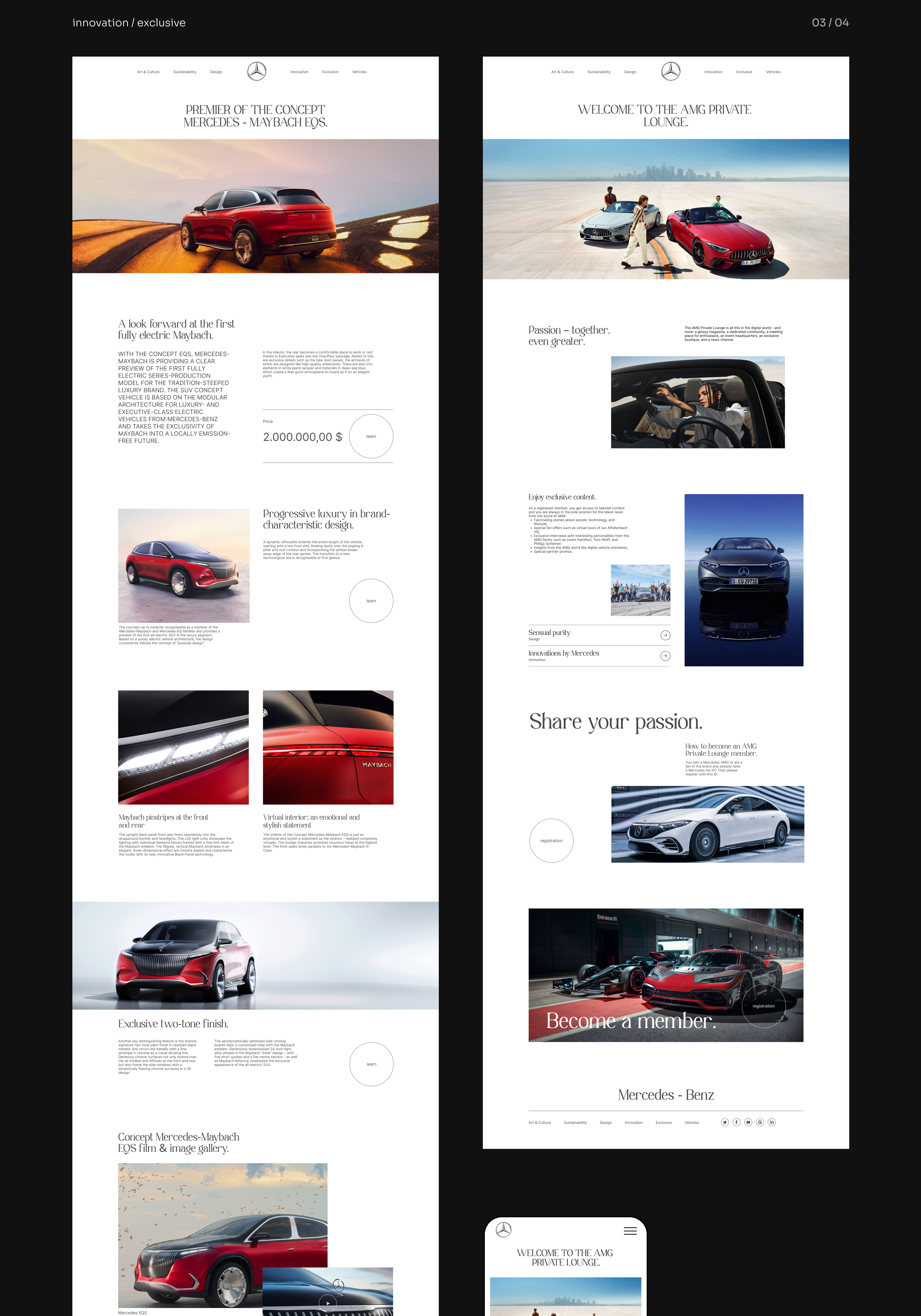 Mercedes-benz | Corporate website — Изображение №6 — Интерфейсы на Dprofile