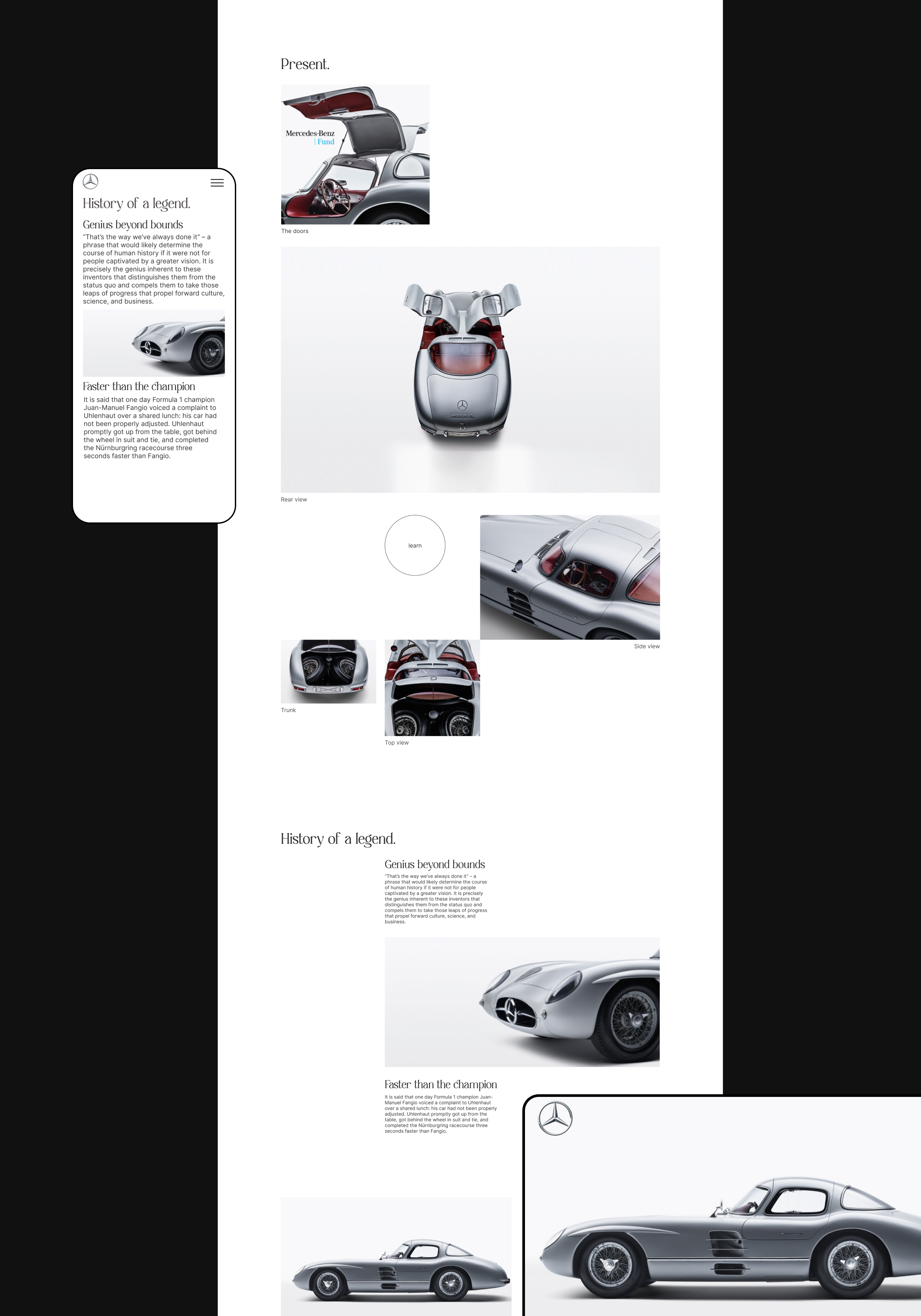 Mercedes-benz | Corporate website — Изображение №9 — Интерфейсы на Dprofile