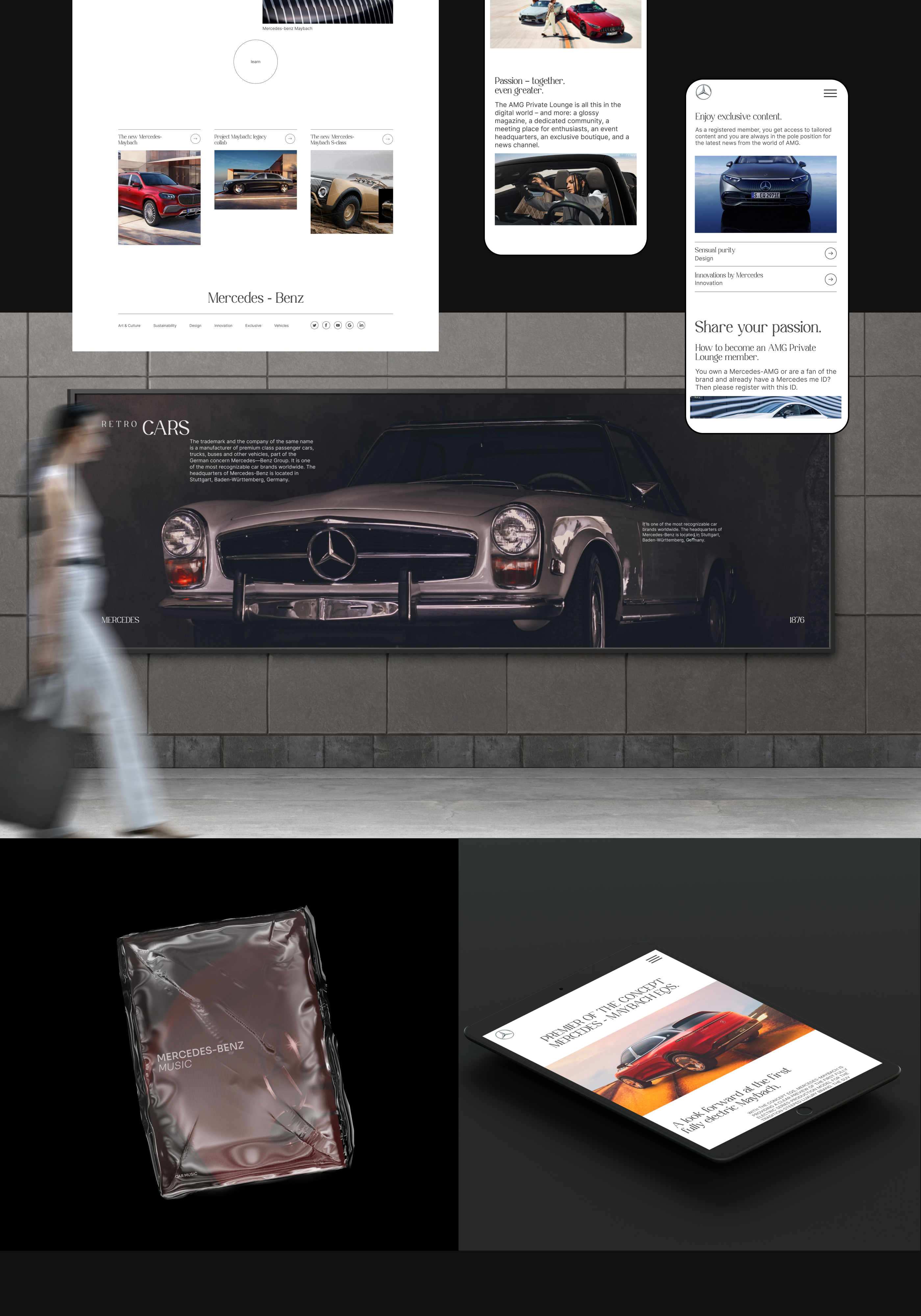 Mercedes-benz | Corporate website — Изображение №7 — Интерфейсы на Dprofile
