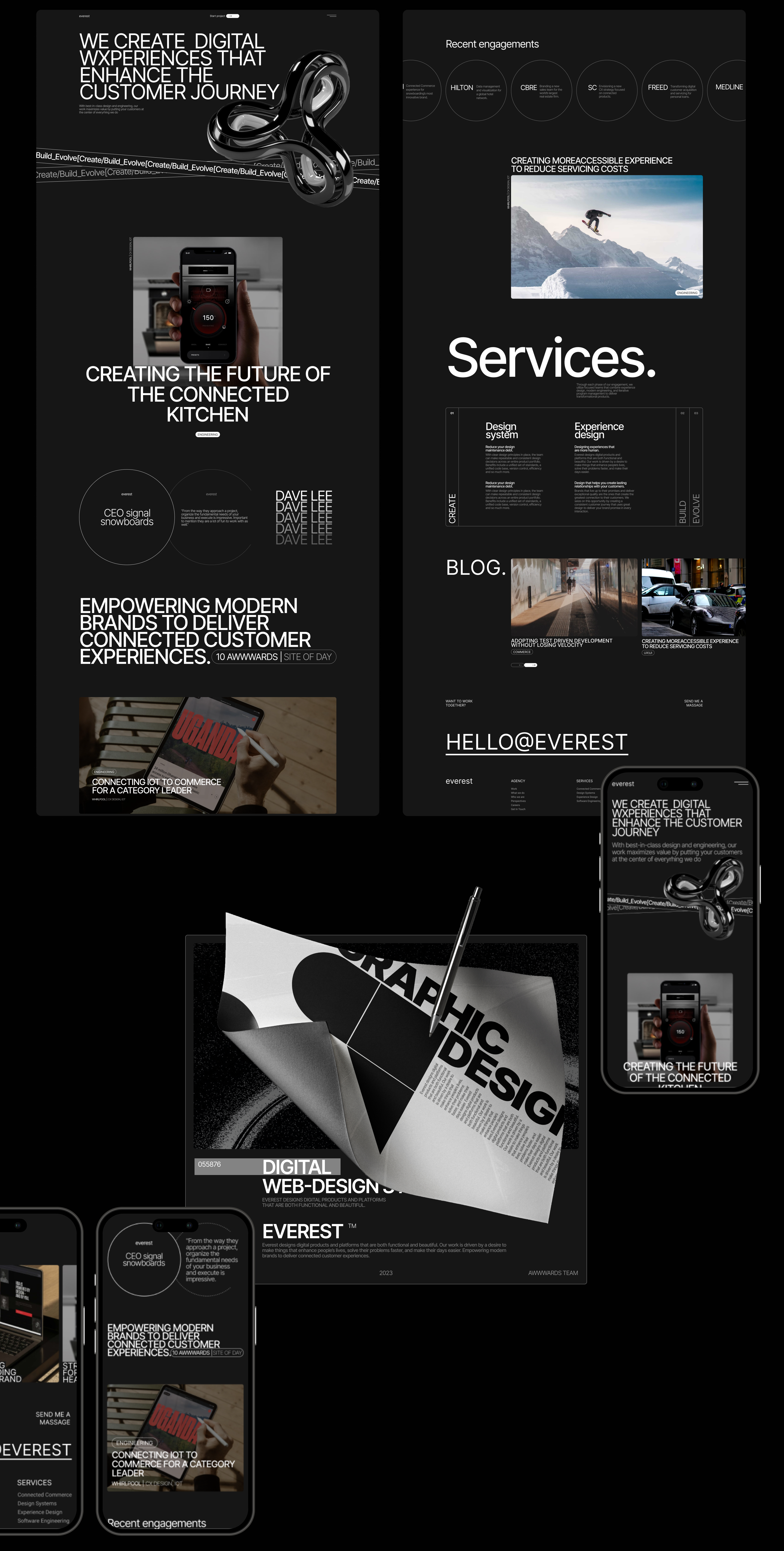 EVEREST /web-design studio — Изображение №2 — Интерфейсы на Dprofile