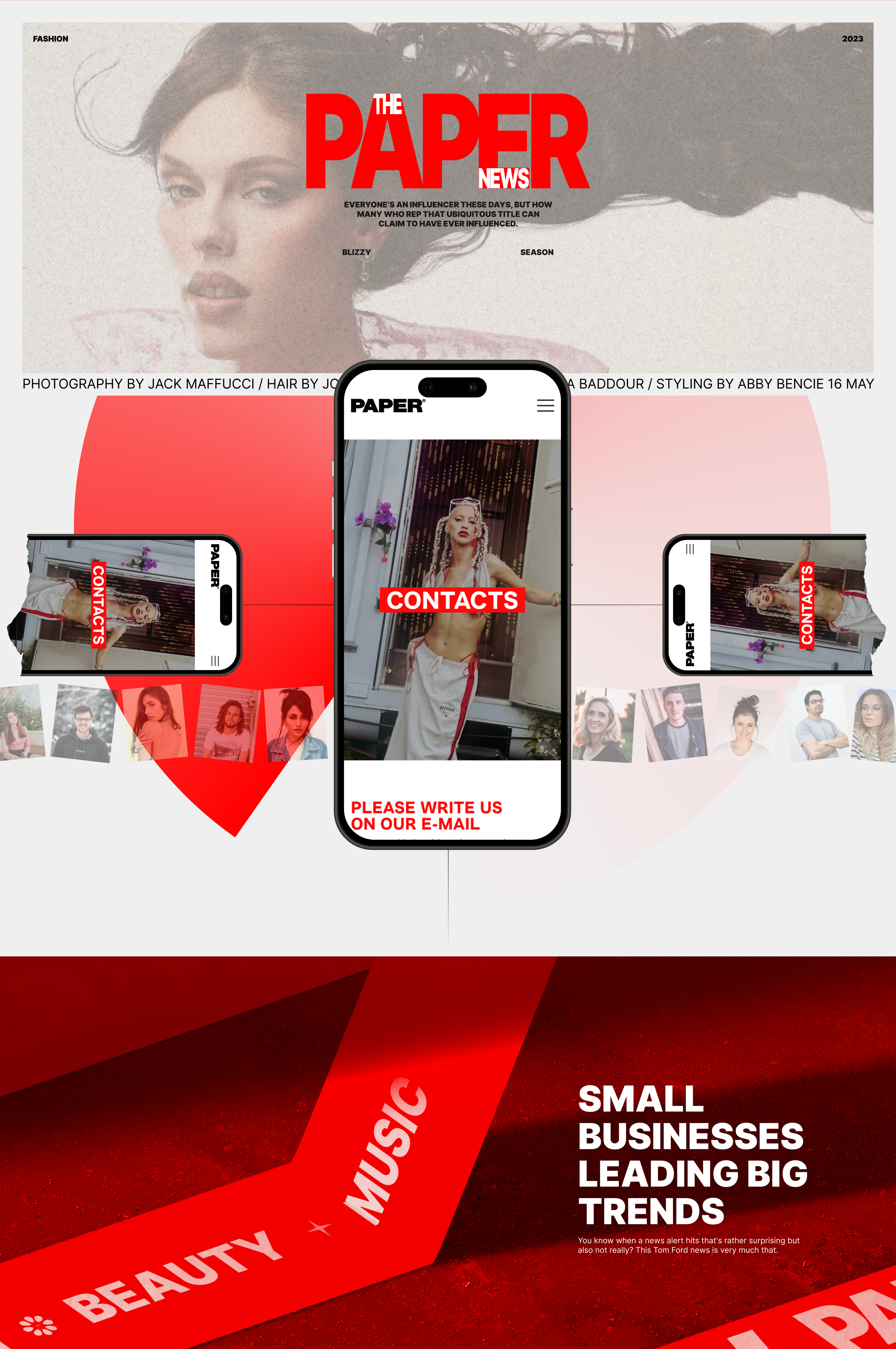 NEWS WEBSITE [redesign] — Изображение №5 — Интерфейсы на Dprofile