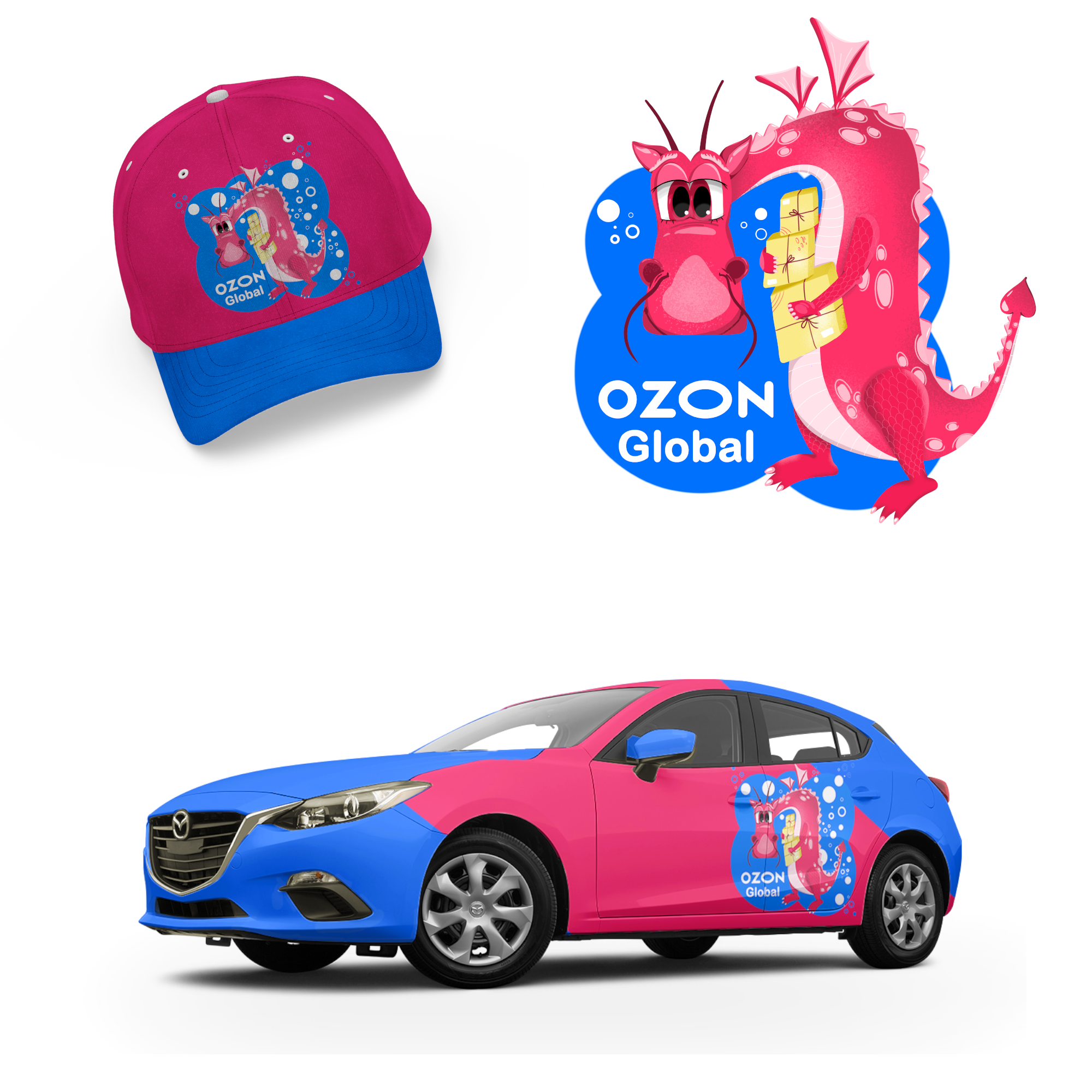 ILLUSTRATION FOR OZONE — Изображение №4 — Брендинг, Иллюстрация на Dprofile