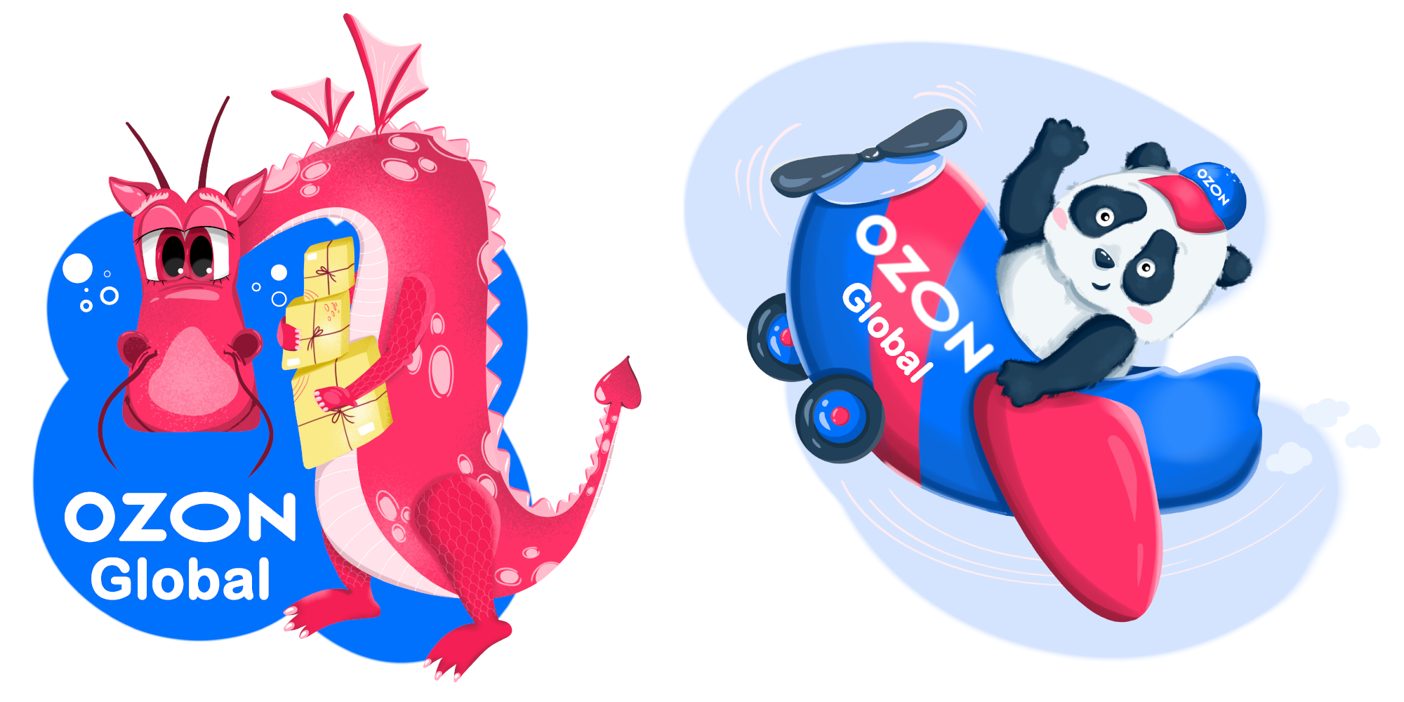 ILLUSTRATION FOR OZONE — Изображение №2 — Брендинг, Иллюстрация на Dprofile