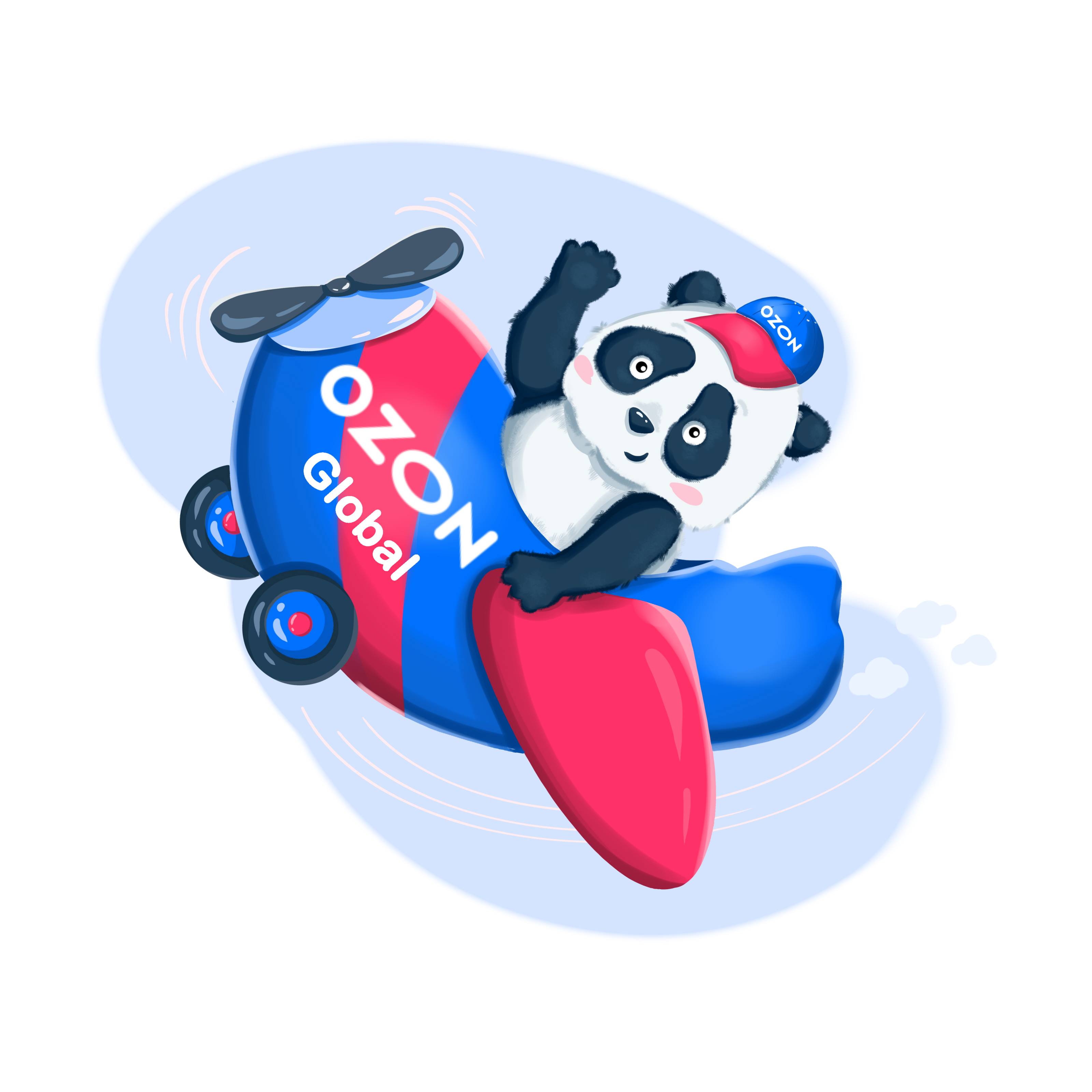 ILLUSTRATION FOR OZONE — Изображение №6 — Брендинг, Иллюстрация на Dprofile