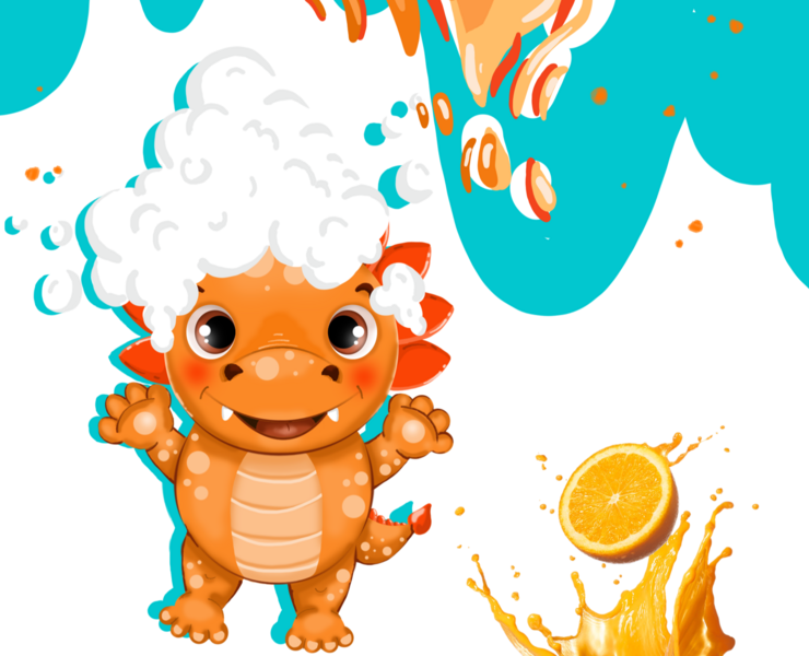 cartoon character for a children's product — Брендинг, Иллюстрация на Dprofile