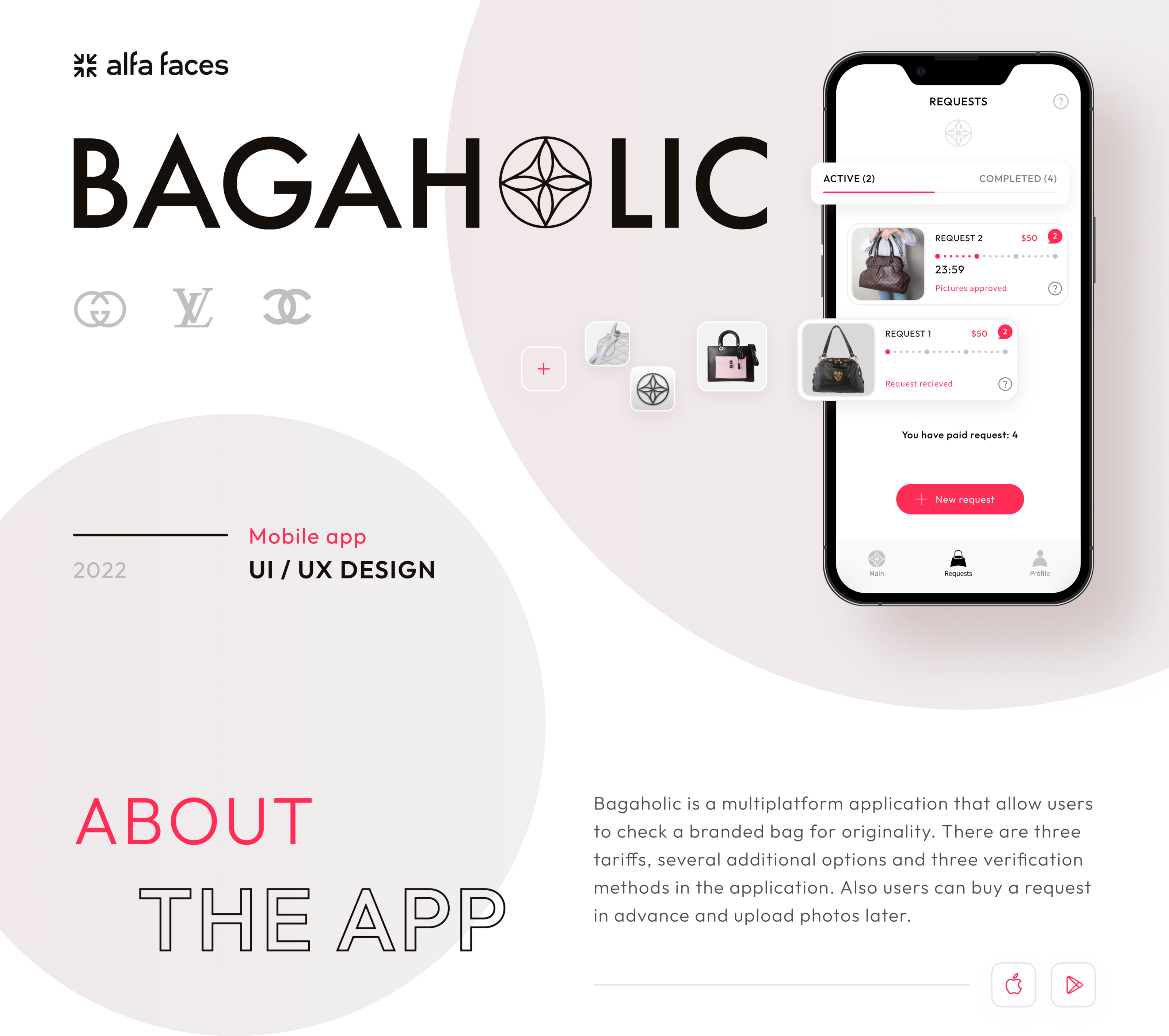 Bagaholic Mobile app UI/UX Design — Изображение №1 — Интерфейсы на Dprofile