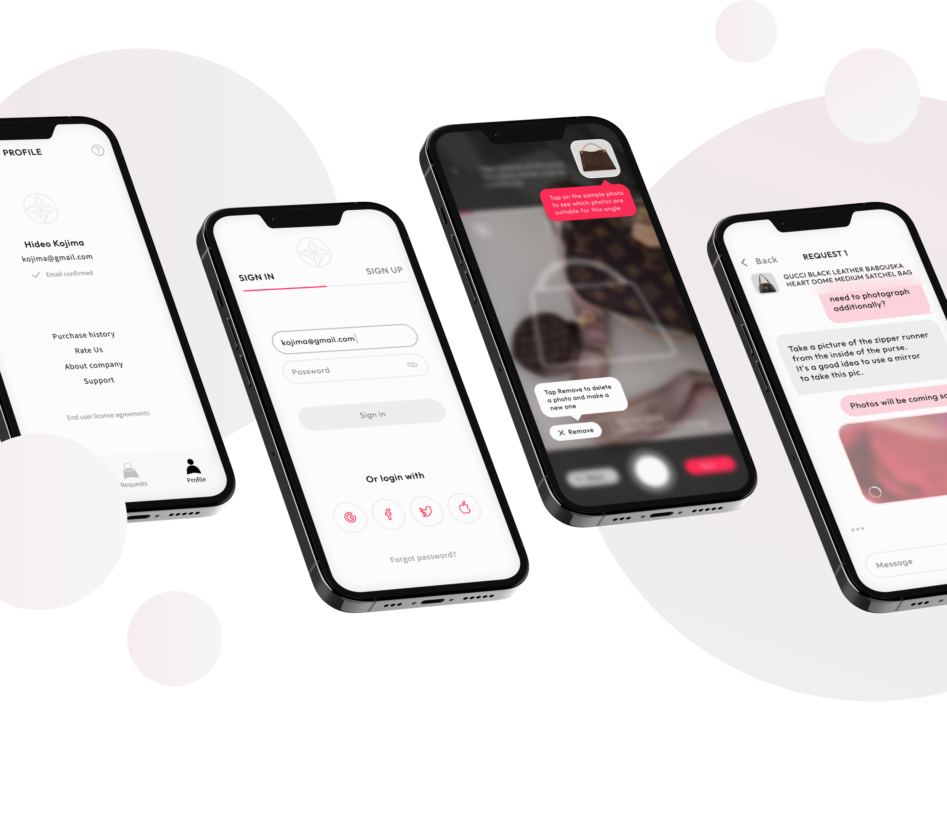 Bagaholic Mobile app UI/UX Design — Изображение №10 — Интерфейсы на Dprofile