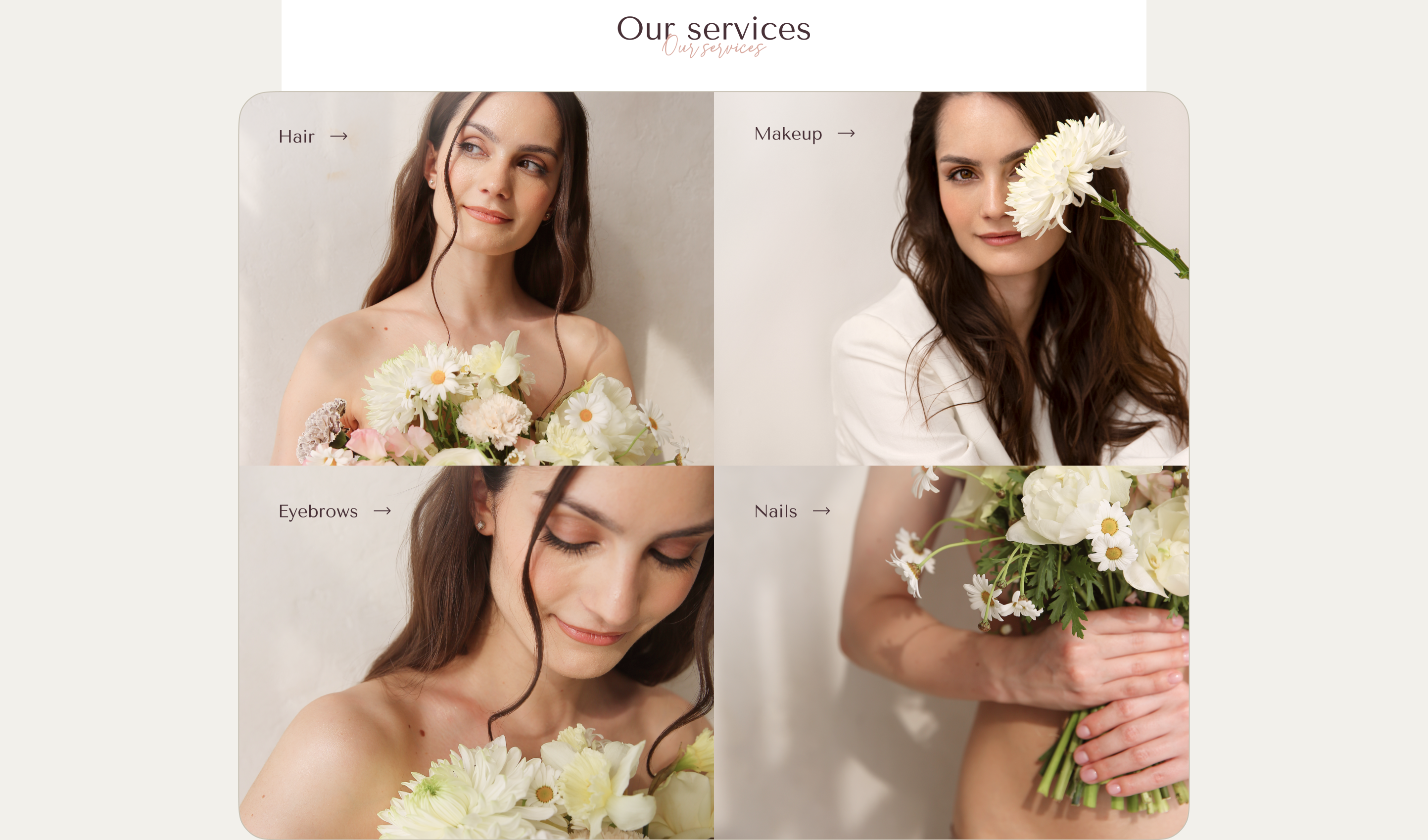 Eco Nail Bar UI/UX Design for beauty studio — Изображение №5 — Интерфейсы на Dprofile