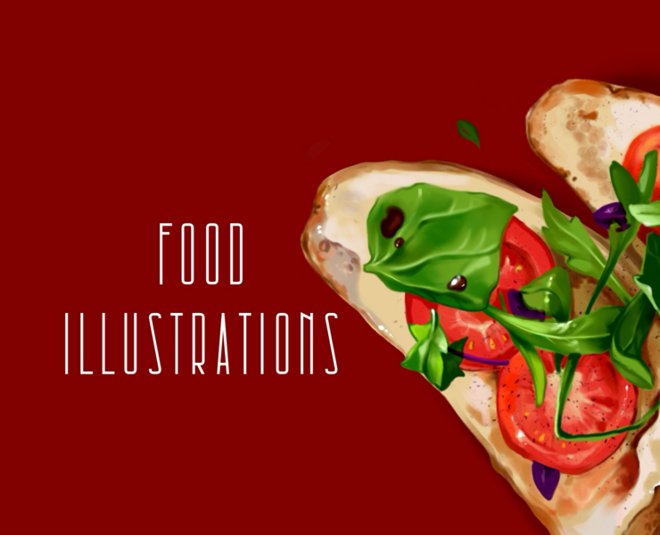 Food Illustration — Иллюстрация на Dprofile