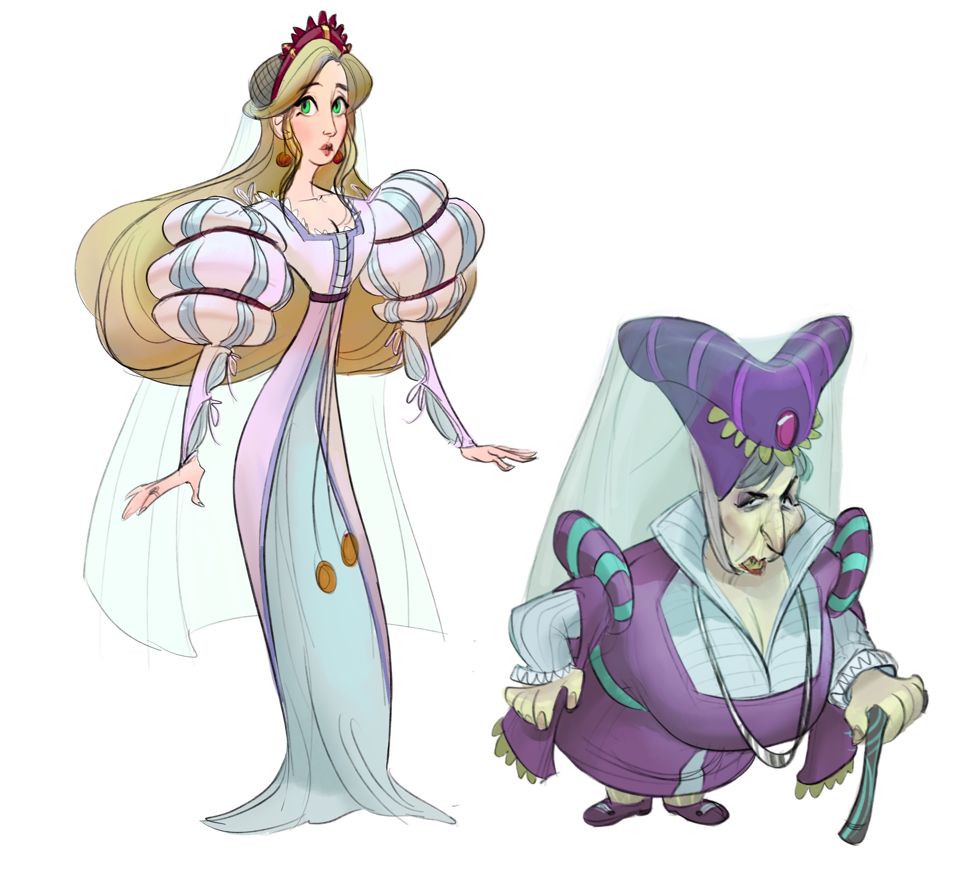 Renaissance Dames — Изображение №1 — Иллюстрация на Dprofile