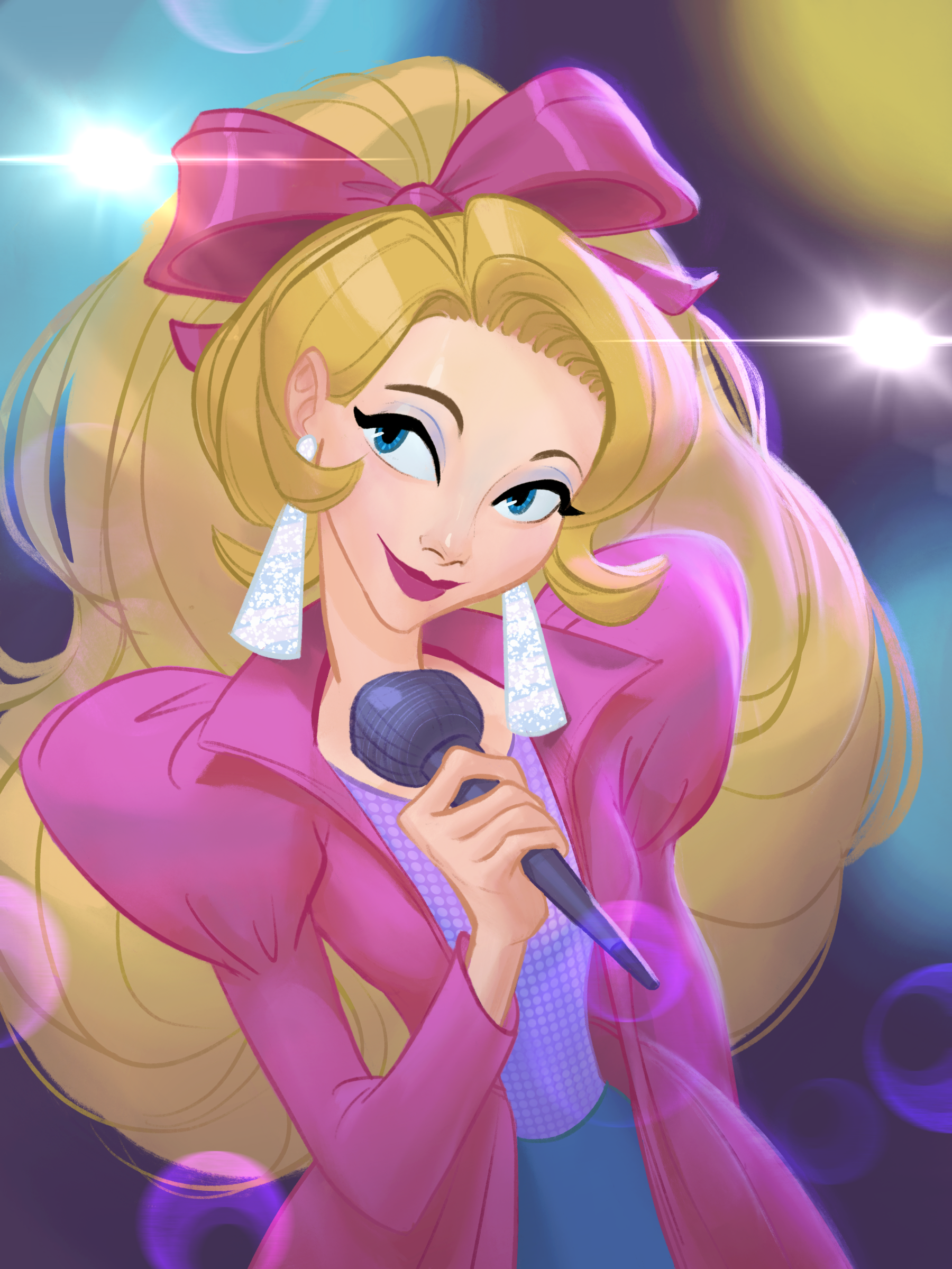 Vintage Barbie redraw — Изображение №1 — Иллюстрация на Dprofile