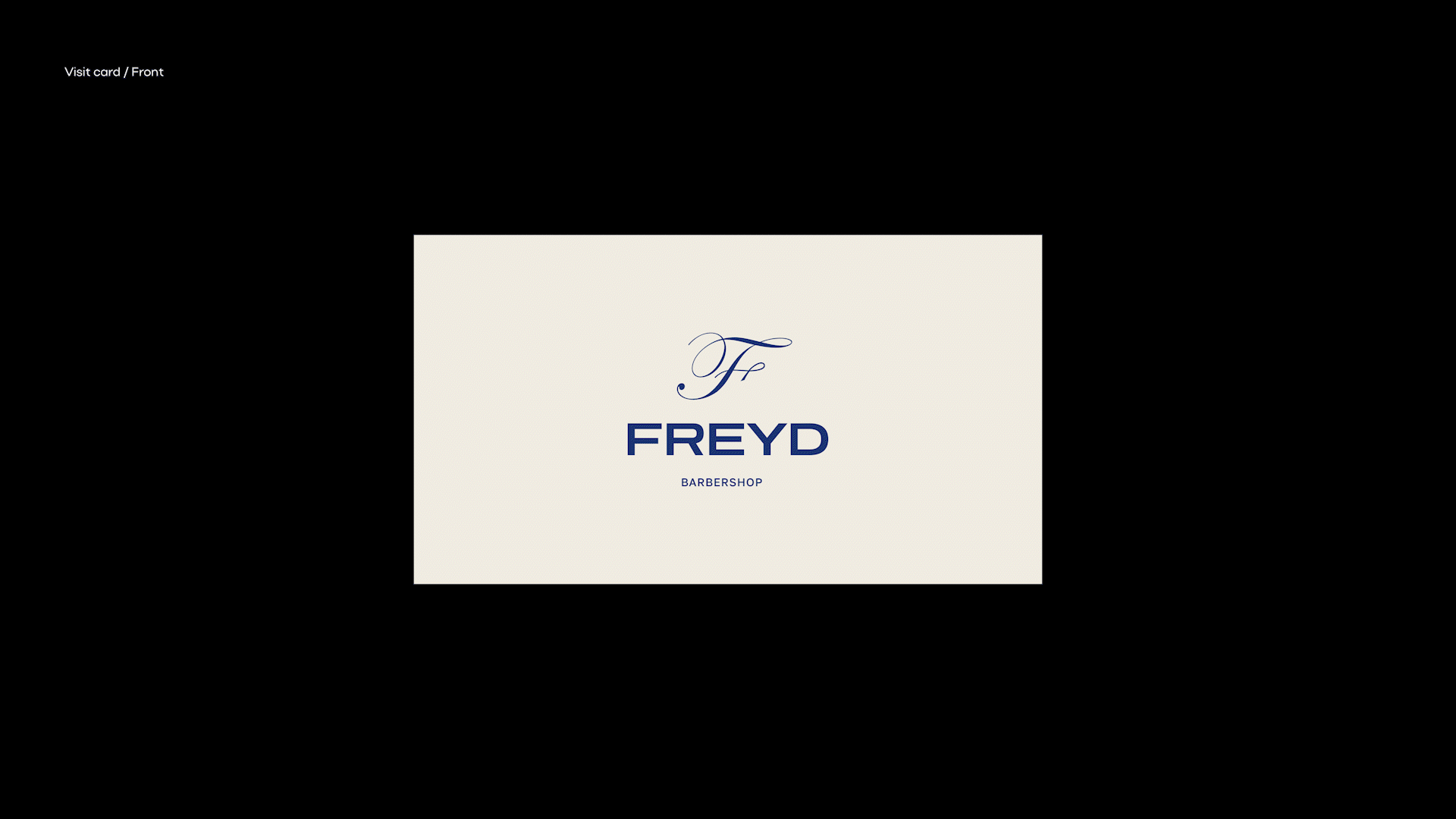 Разработка фирменного стиля для барбешопа FREYD. — Изображение №6 — Брендинг на Dprofile