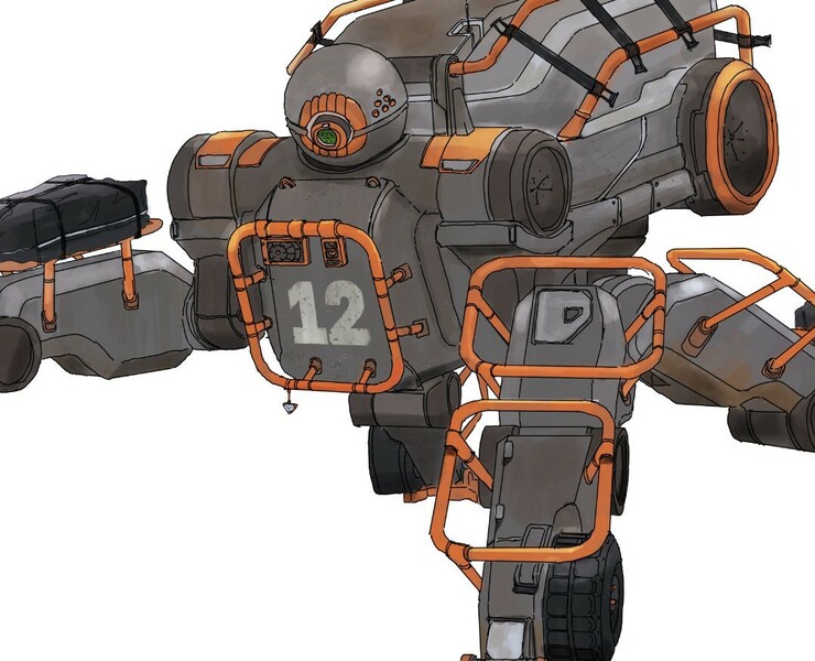 expedition droid — Иллюстрация, Графика на Dprofile