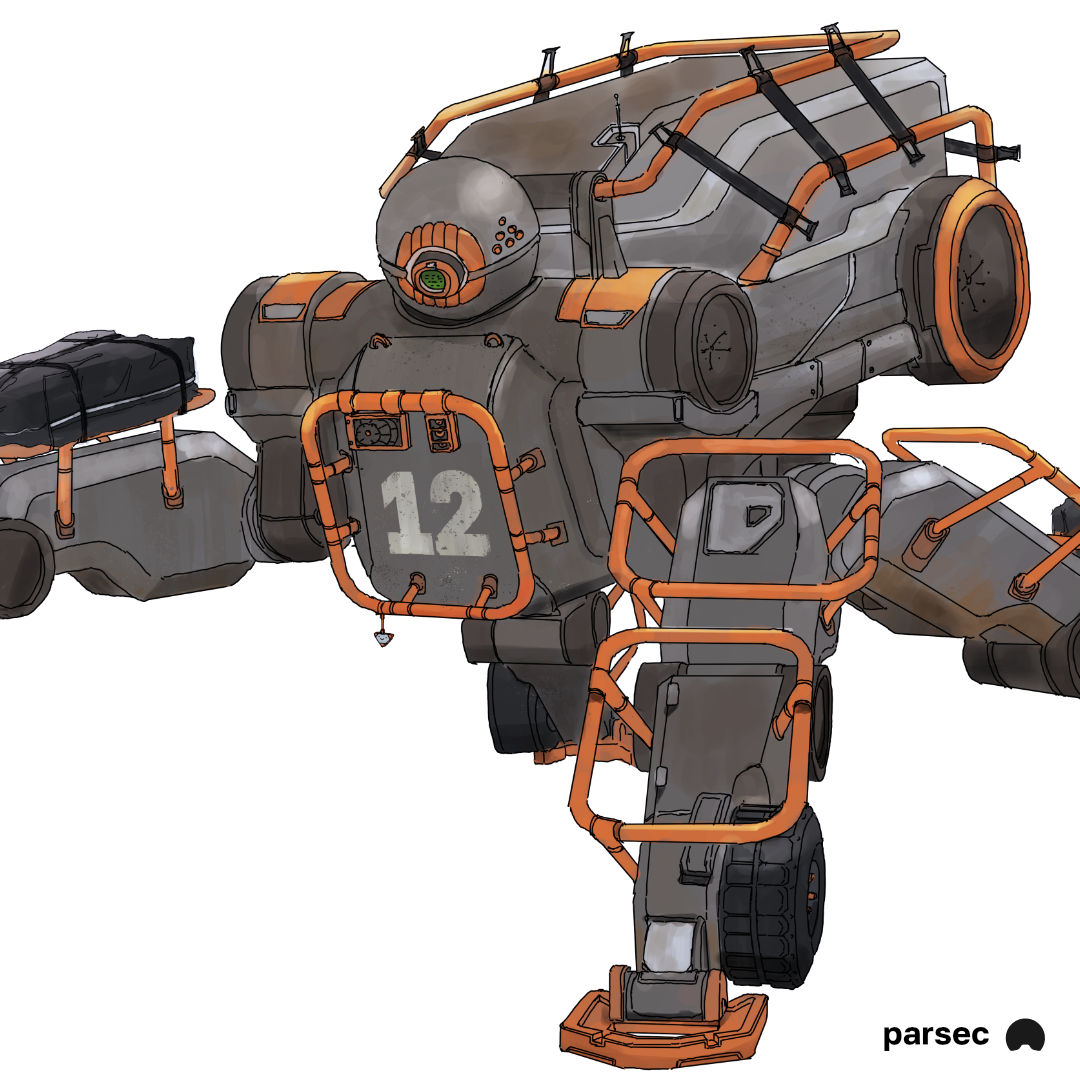 expedition droid — Изображение №2 — Иллюстрация, Графика на Dprofile