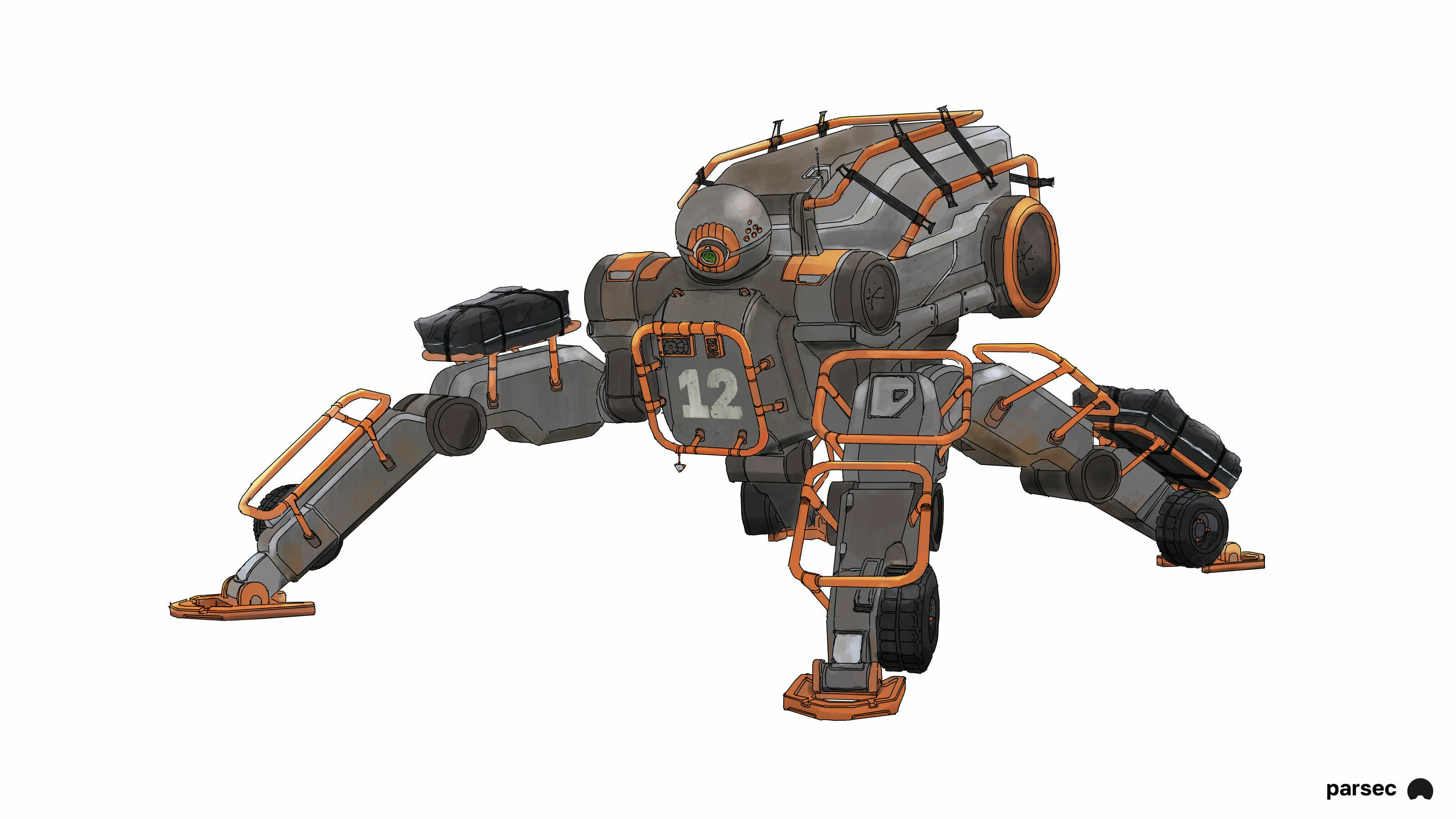 expedition droid — Изображение №1 — Иллюстрация, Графика на Dprofile