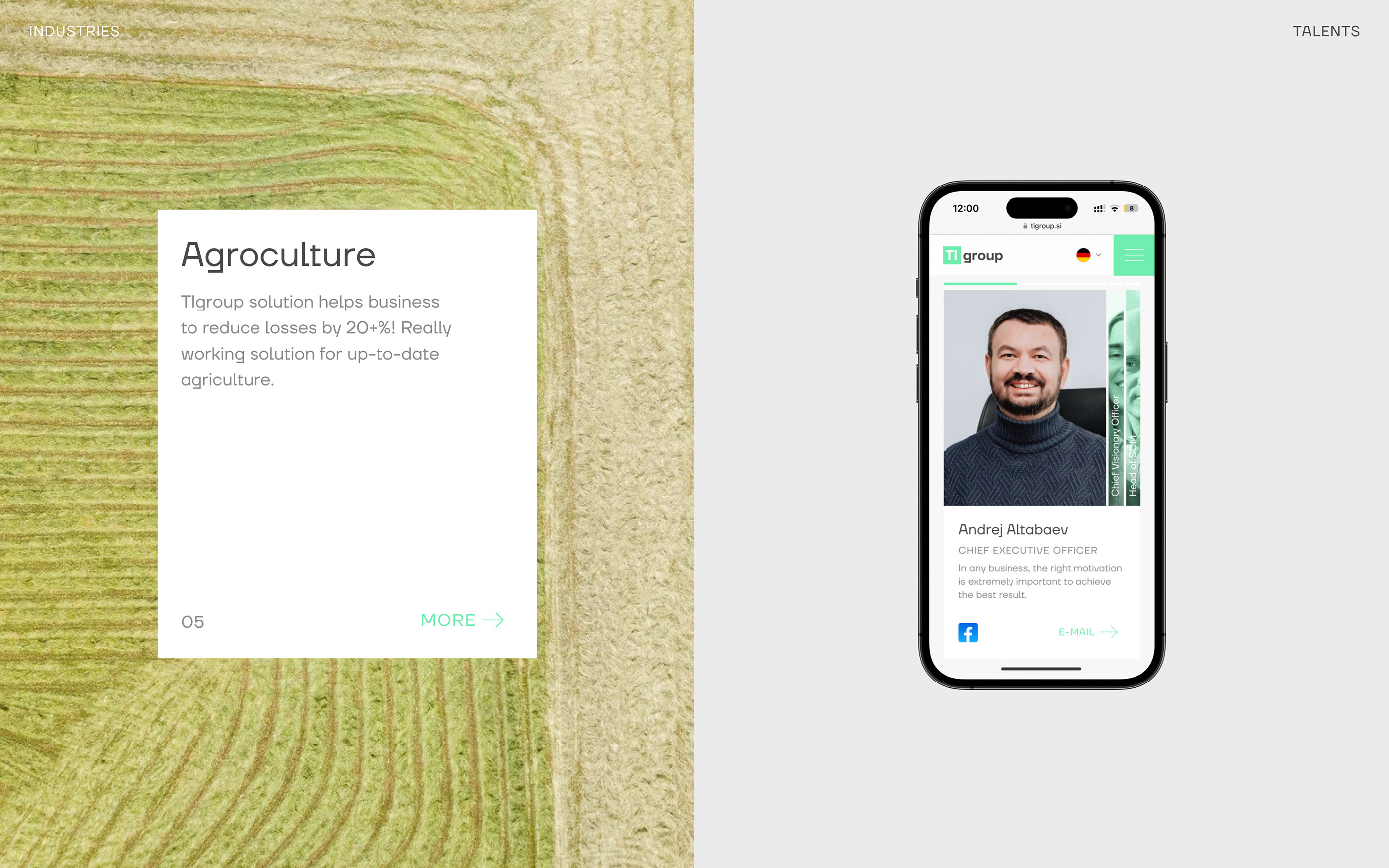 TI group – IT Company Website Redesign & UX/UI — Изображение №13 — Интерфейсы на Dprofile