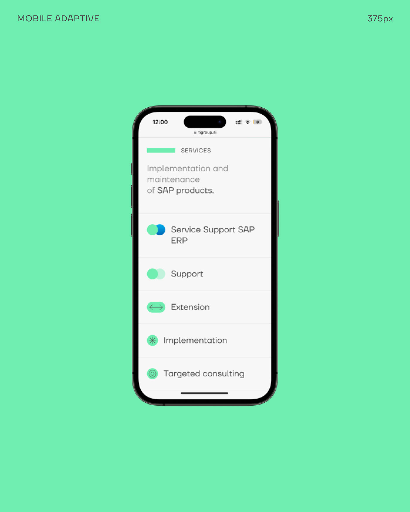 TI group – IT Company Website Redesign & UX/UI — Изображение №4 — Интерфейсы на Dprofile
