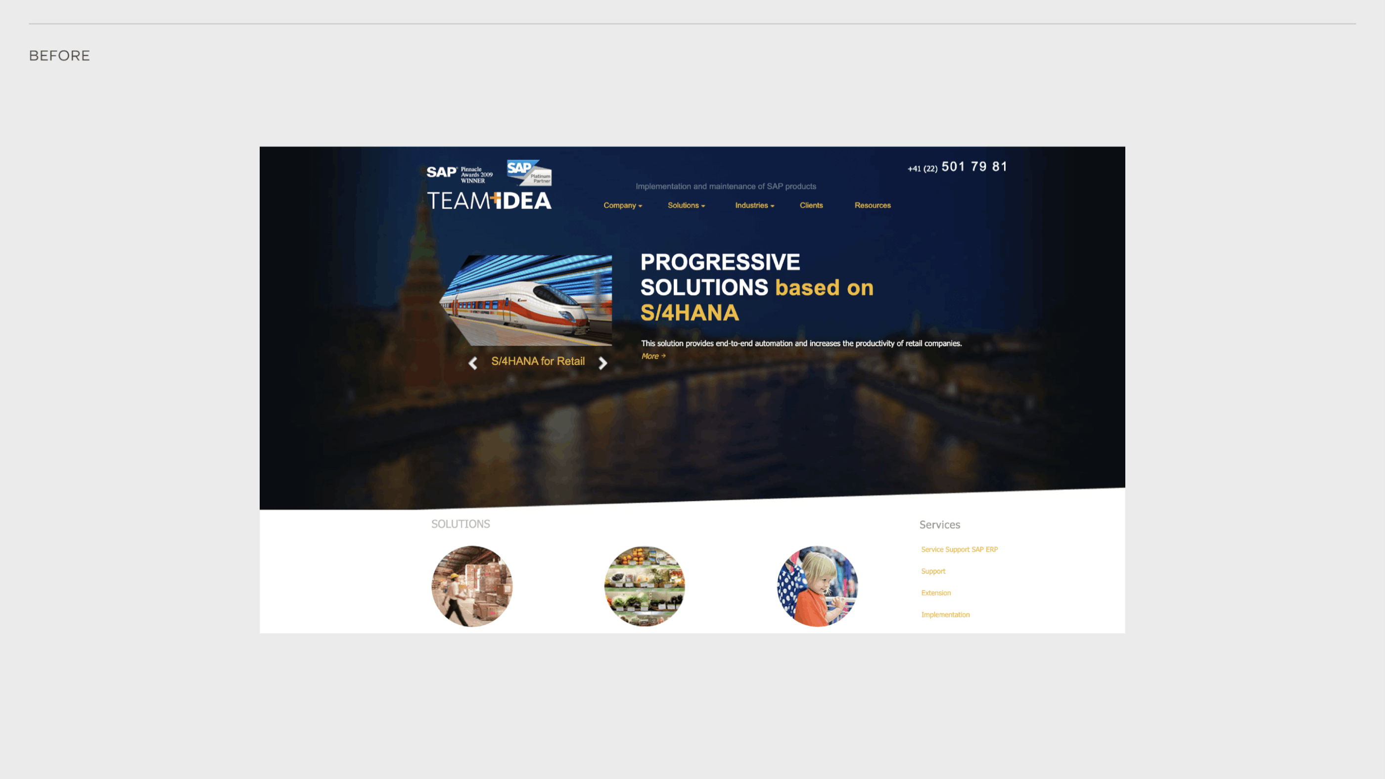 TI group – IT Company Website Redesign & UX/UI — Изображение №15 — Интерфейсы на Dprofile