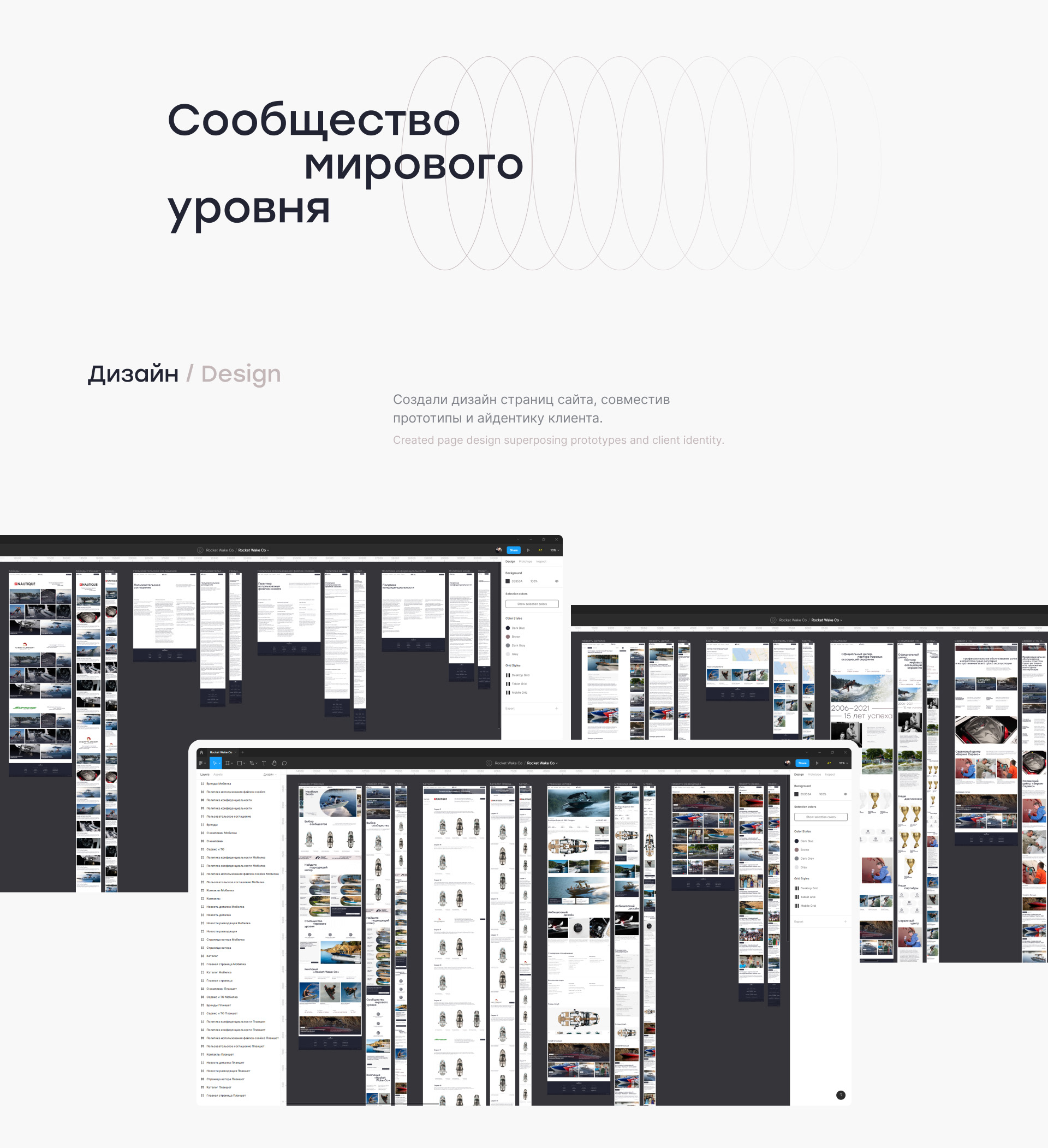 Rocket Wake Company – web — Изображение №5 — Интерфейсы, Анимация на Dprofile