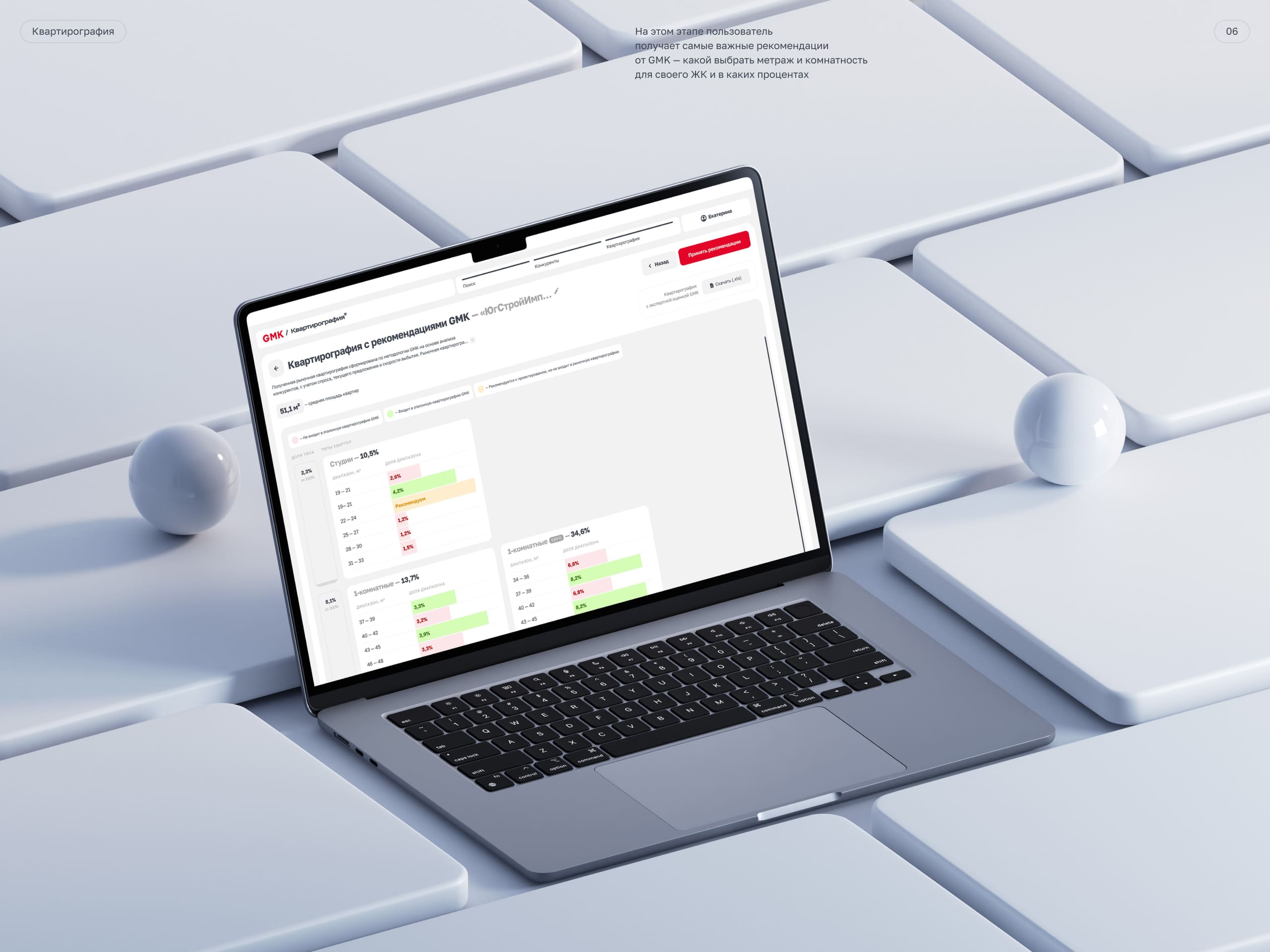 GMK.Квартирография — Уникальный PropTech продукт, UX/UI — Изображение №8 — Интерфейсы на Dprofile