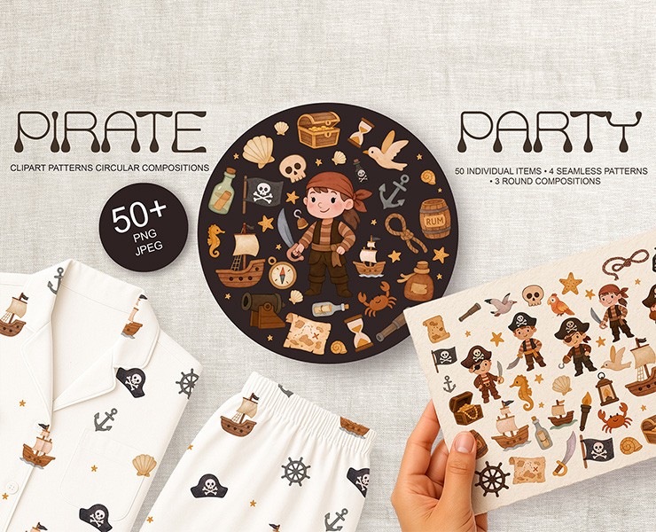 Pirate Party Clipart на Dprofile