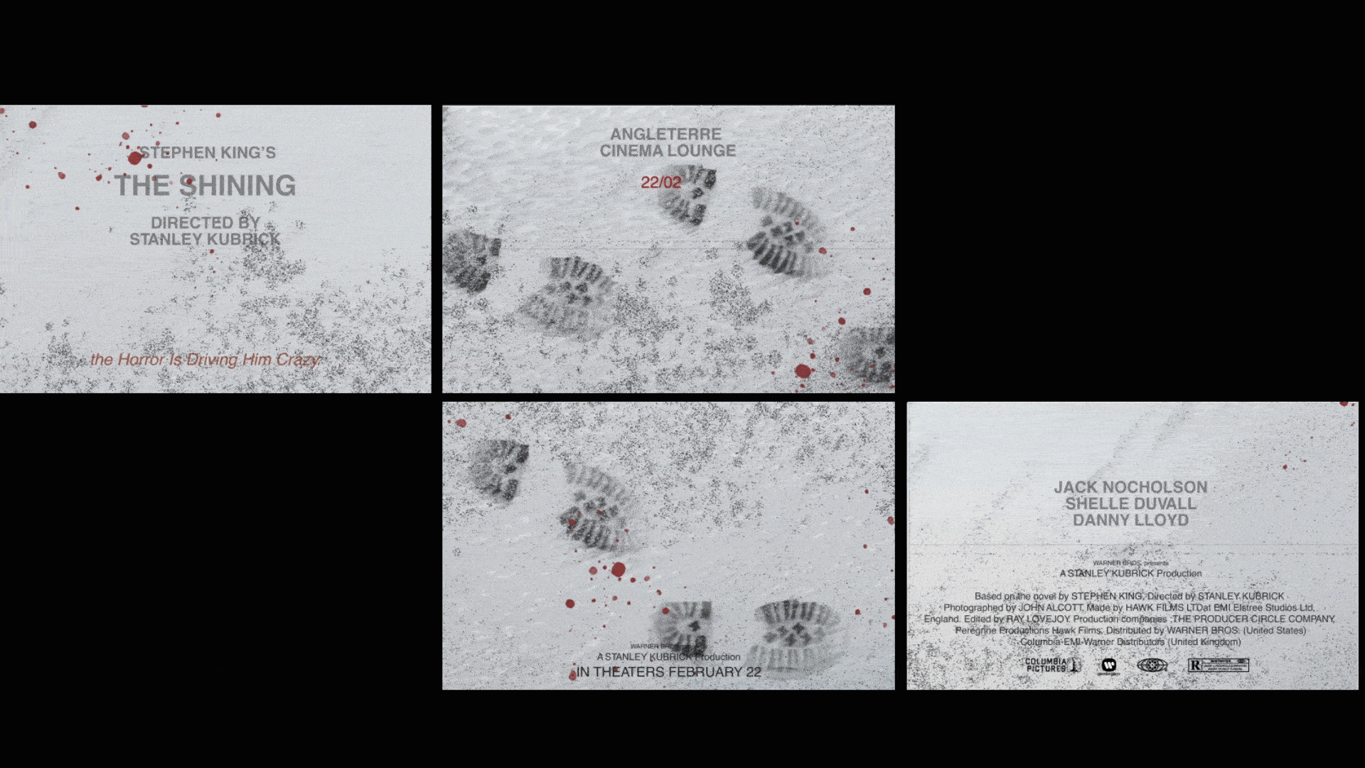 THE SHINING — MAIN TITLE SEQUENCE — Изображение №11 — Брендинг, Анимация на Dprofile