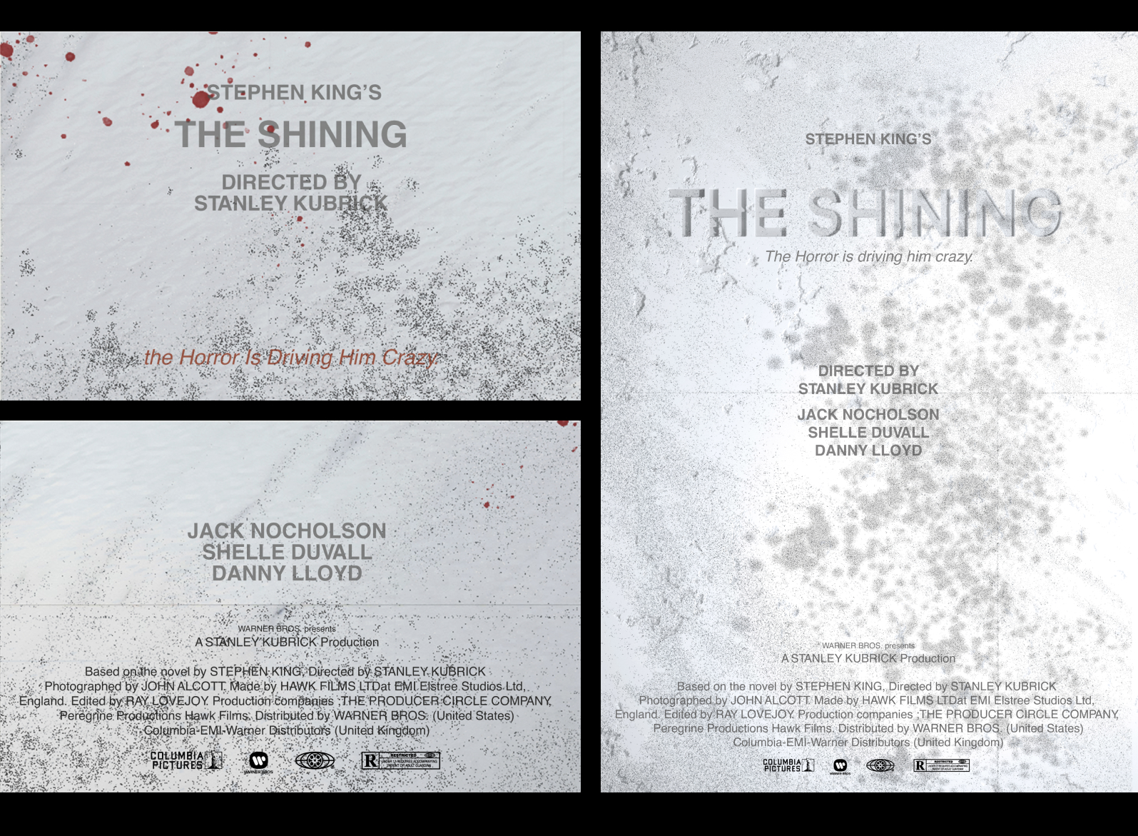 THE SHINING — MAIN TITLE SEQUENCE — Изображение №12 — Брендинг, Анимация на Dprofile