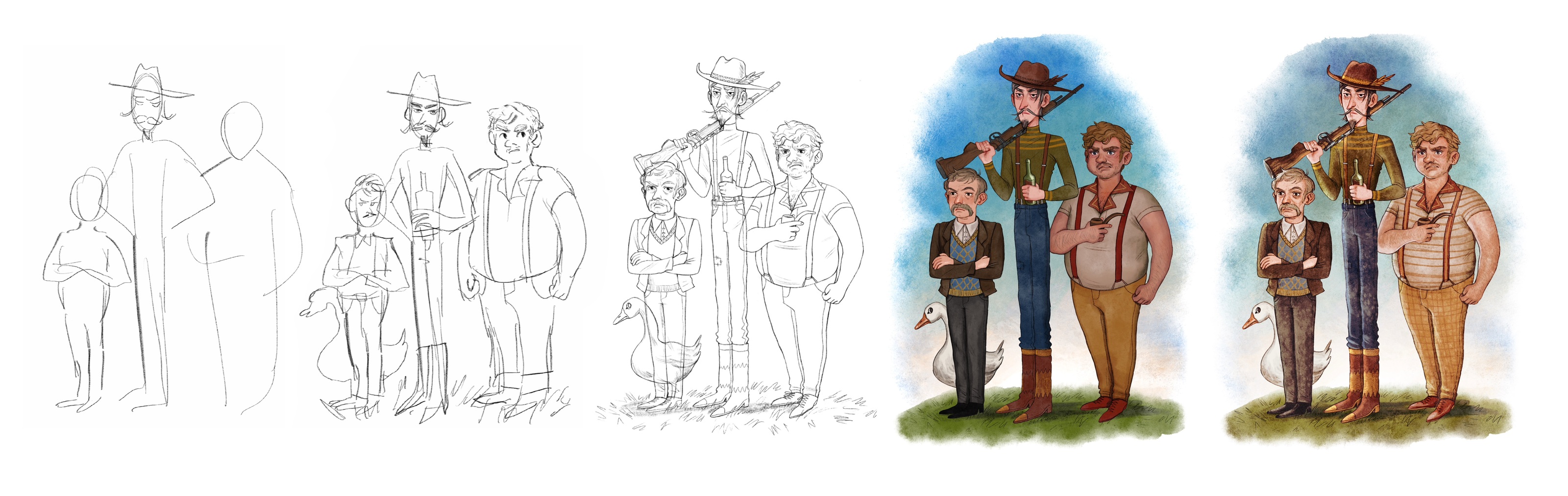 Иллюстрация для книги — Изображение №2 — Иллюстрация, Графика на Dprofile