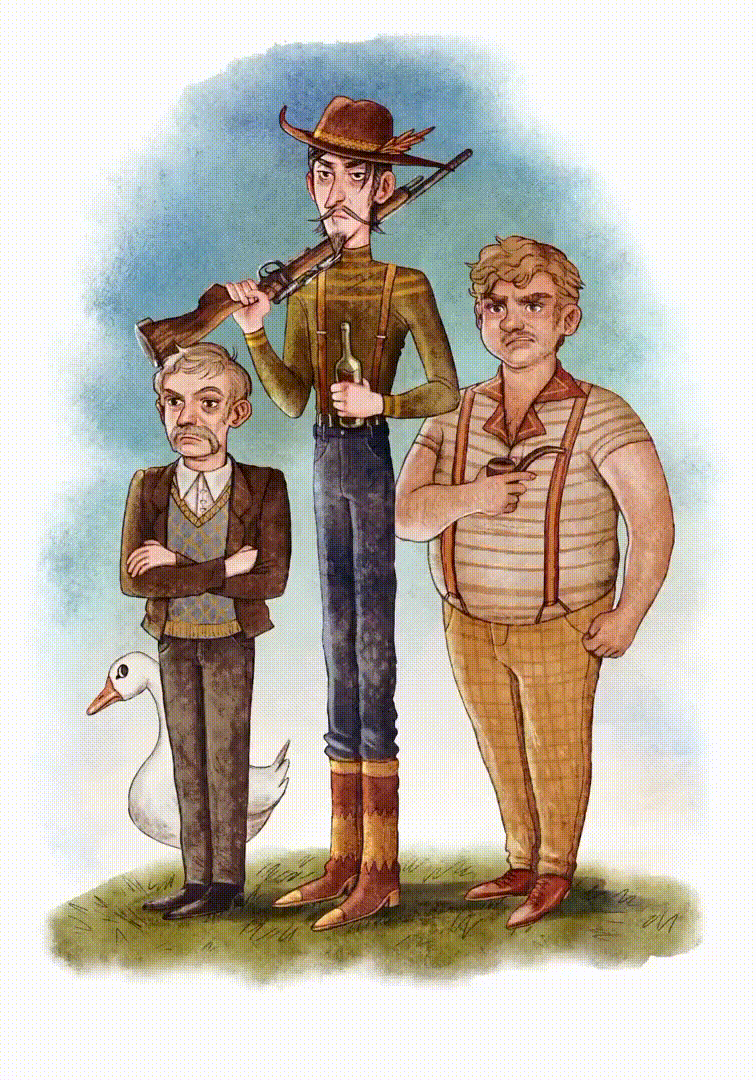 Иллюстрация для книги — Изображение №3 — Иллюстрация, Графика на Dprofile