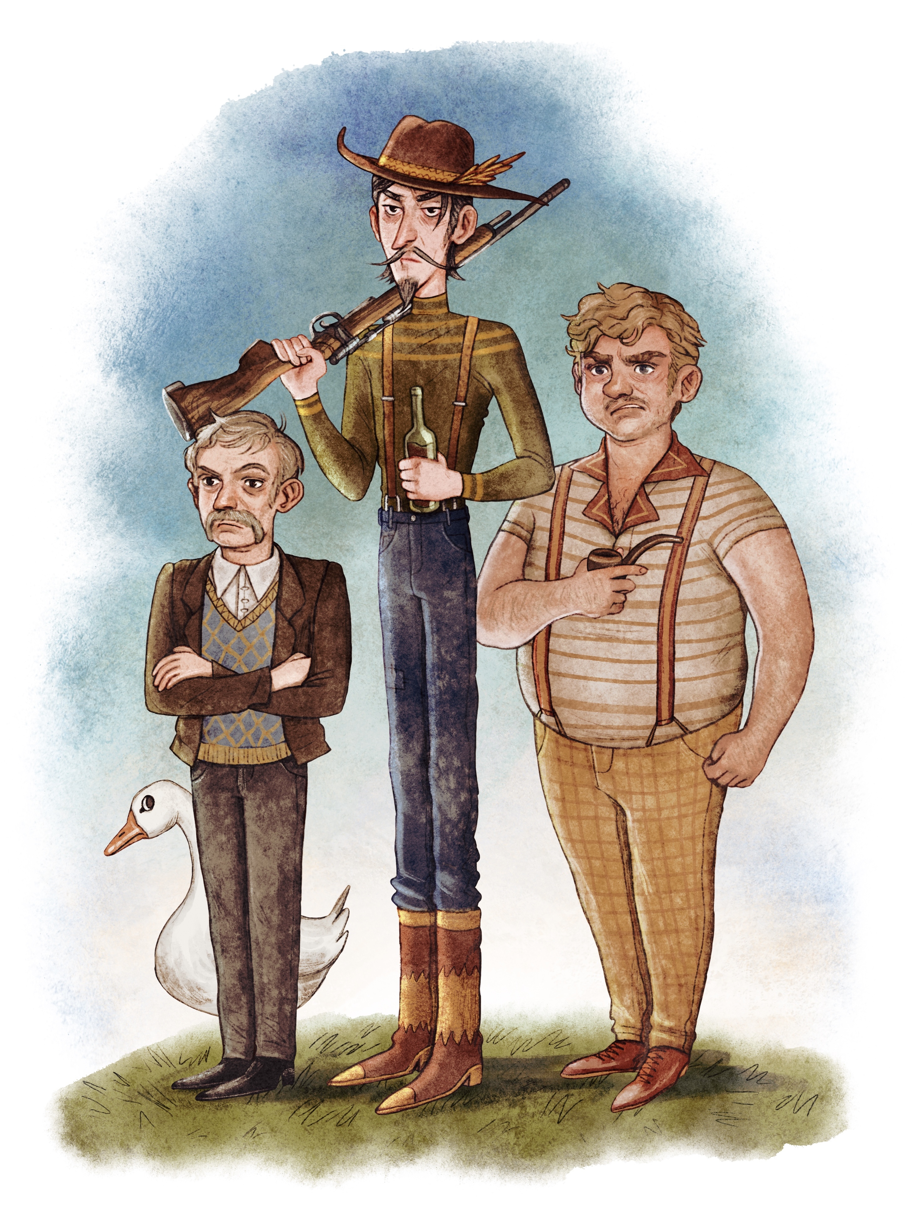 Иллюстрация для книги — Изображение №1 — Иллюстрация, Графика на Dprofile